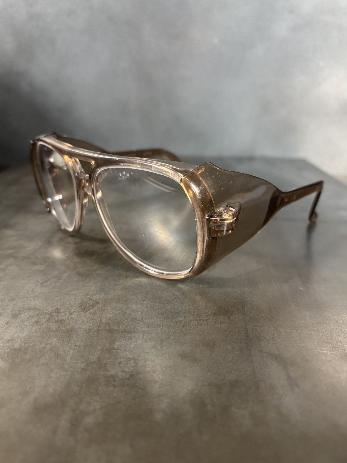 Vintage 1980s Safety Glasses 80s Vintage Sunglasses Protection Large Size ONE SIZE - 18 Thumbnail
