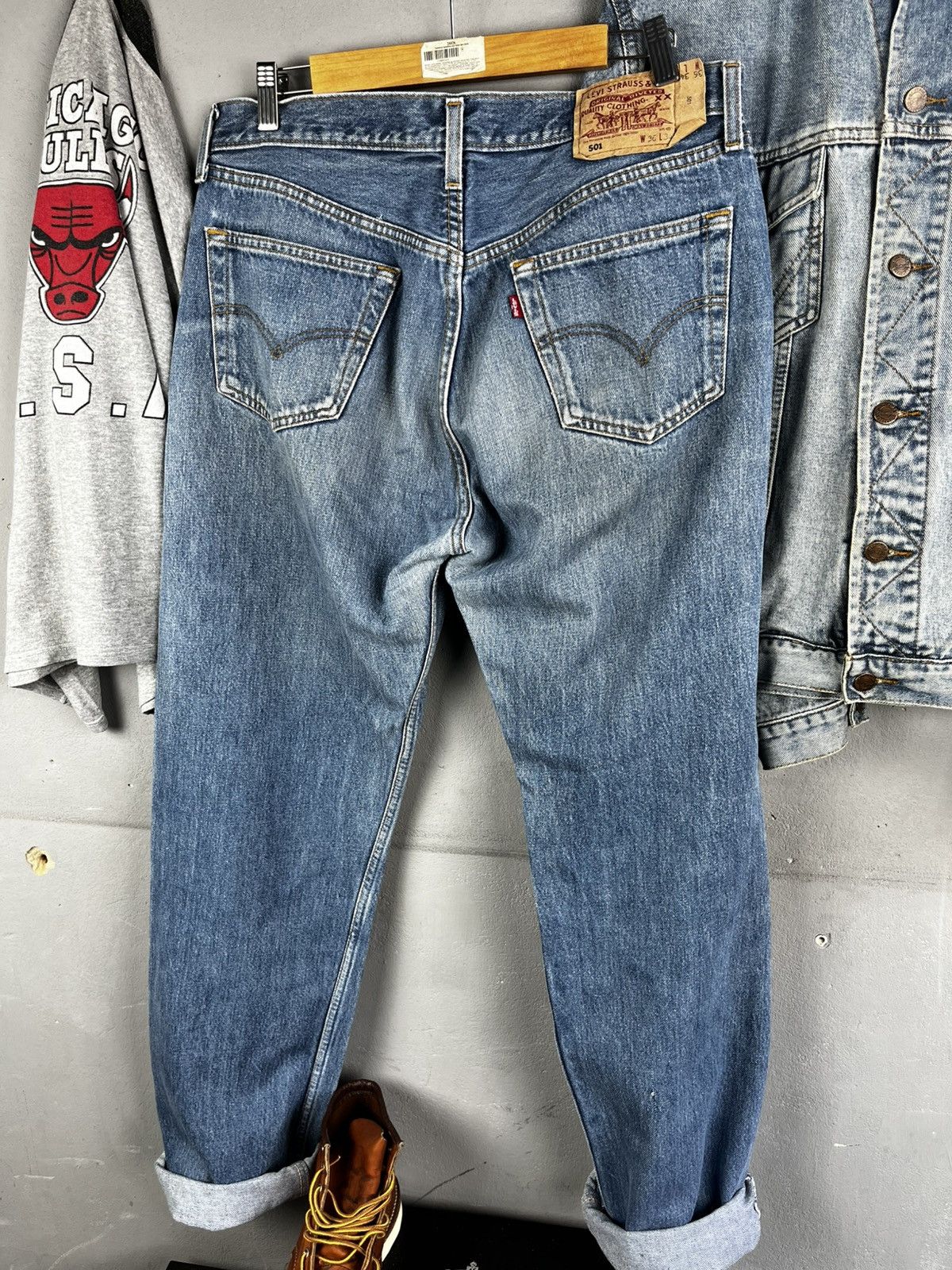 Levi's Levis 501 denim pants size 36-34 Size US 36 / EU 52 - 9 Thumbnail