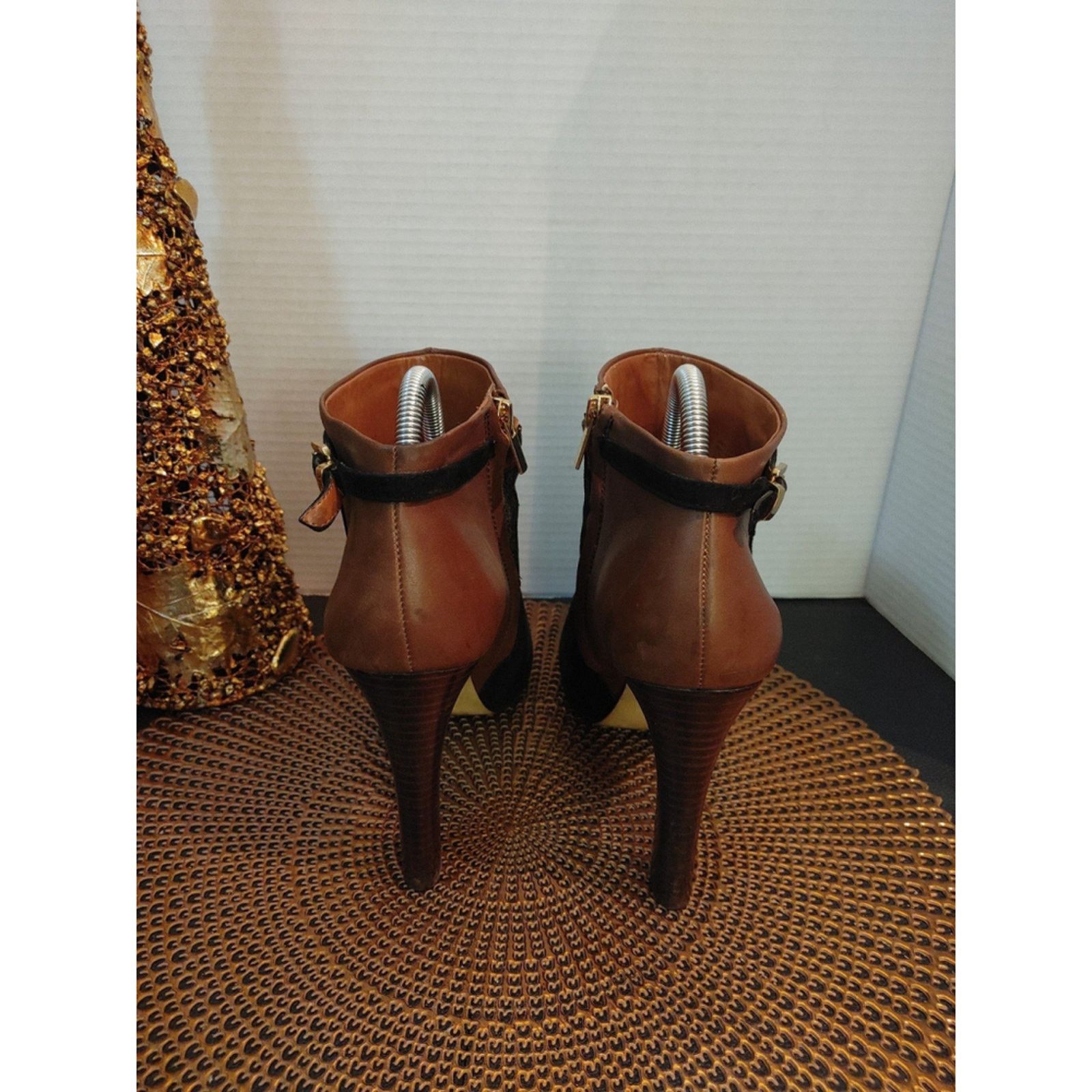 Banana Republic Banana Republic Heeled Booties Size 10M Size US 10 / IT 40 - 5 Thumbnail