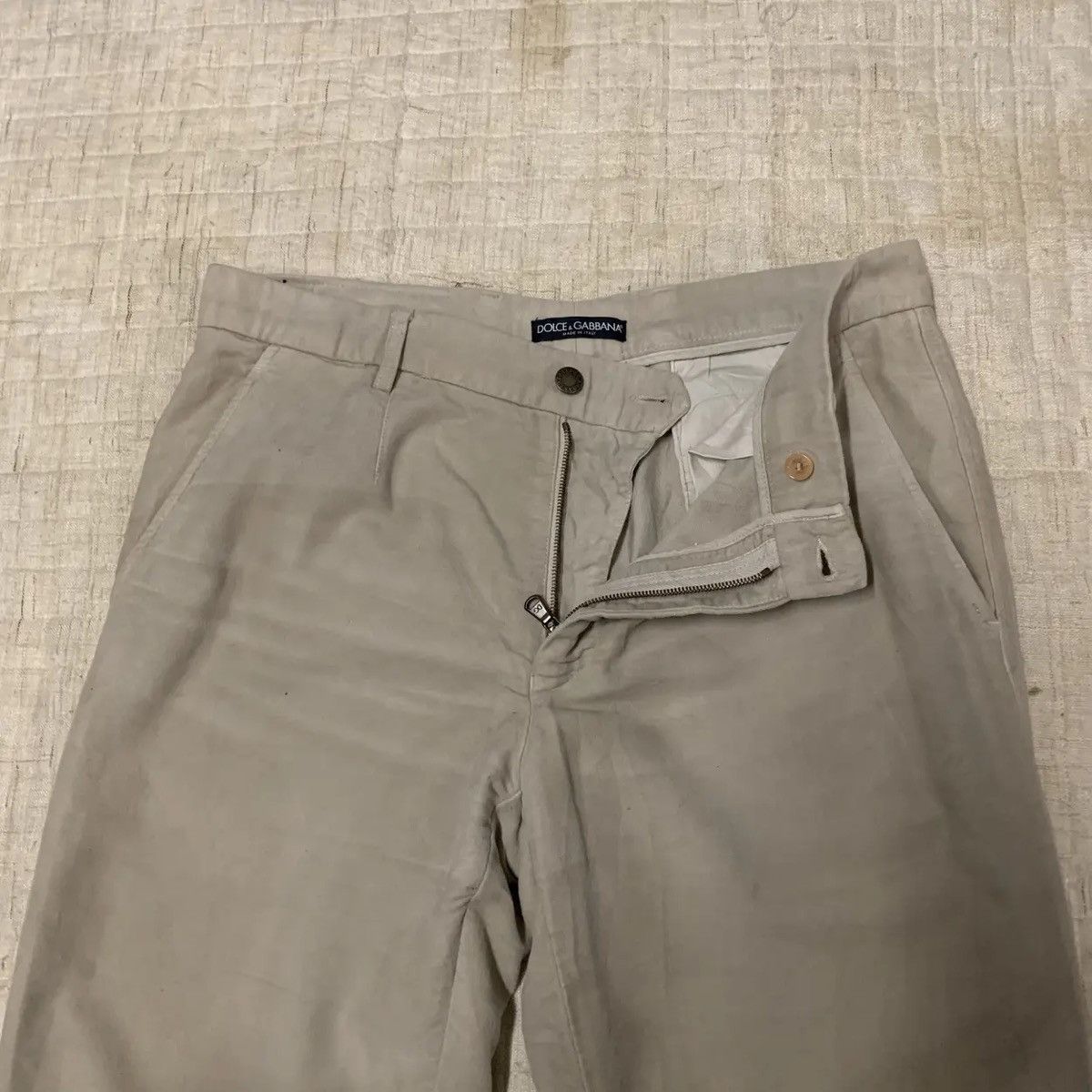 Dolce & Gabbana Vintage D&G Dolce & Gabbana Chino Pants In Size 35 Size US 35 - 5 Thumbnail