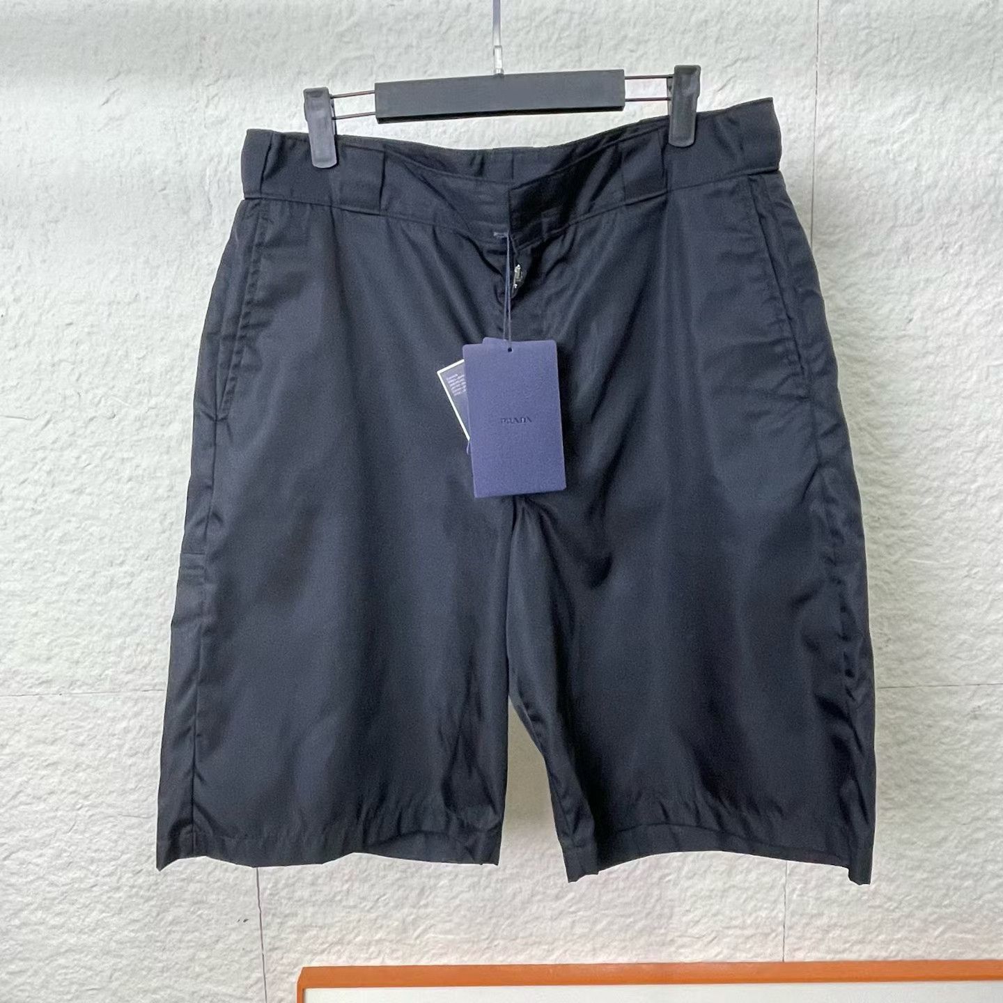 Prada Prada Side Triangle Logo Shorts Size US 30 / EU 46 - 1 Thumbnail
