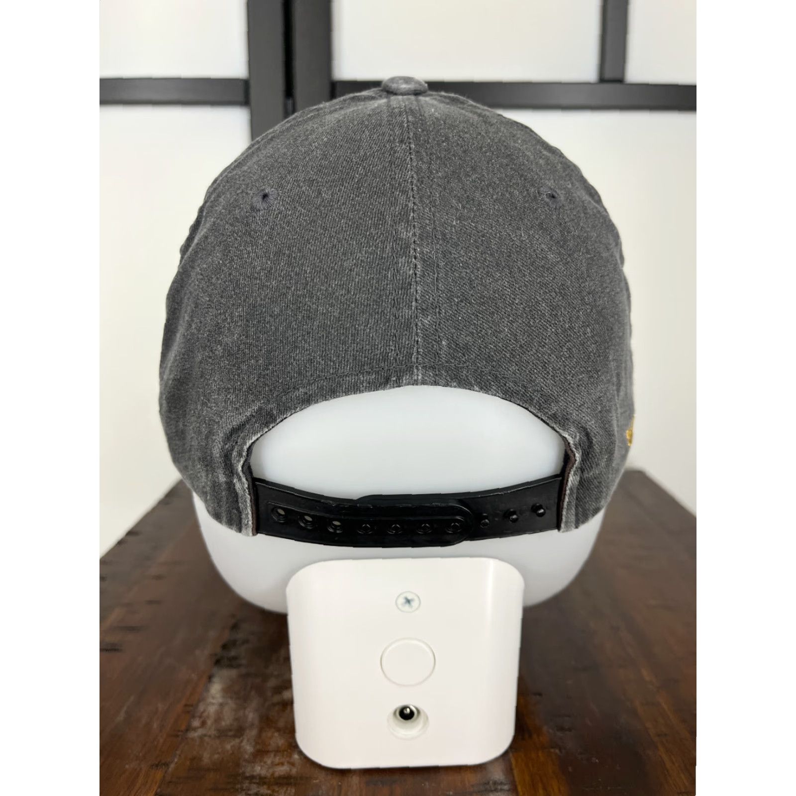 RVCA RVCA Hat Cap Snap Back Adult One Size Gray Embroidered Mid Fit Cotton Size ONE SIZE - 6 Thumbnail