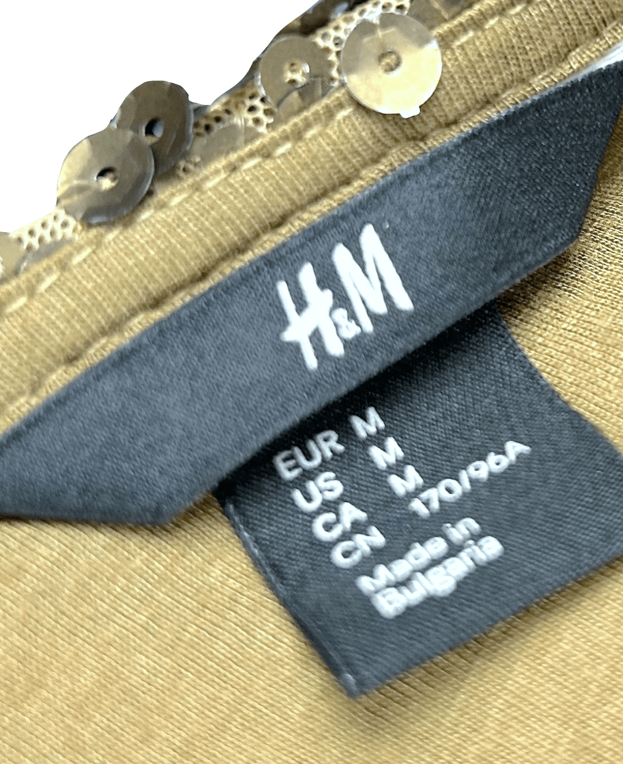 H&M H&M Bronze Sequin Top Size M / US 6-8 / IT 42-44 - 6 Thumbnail
