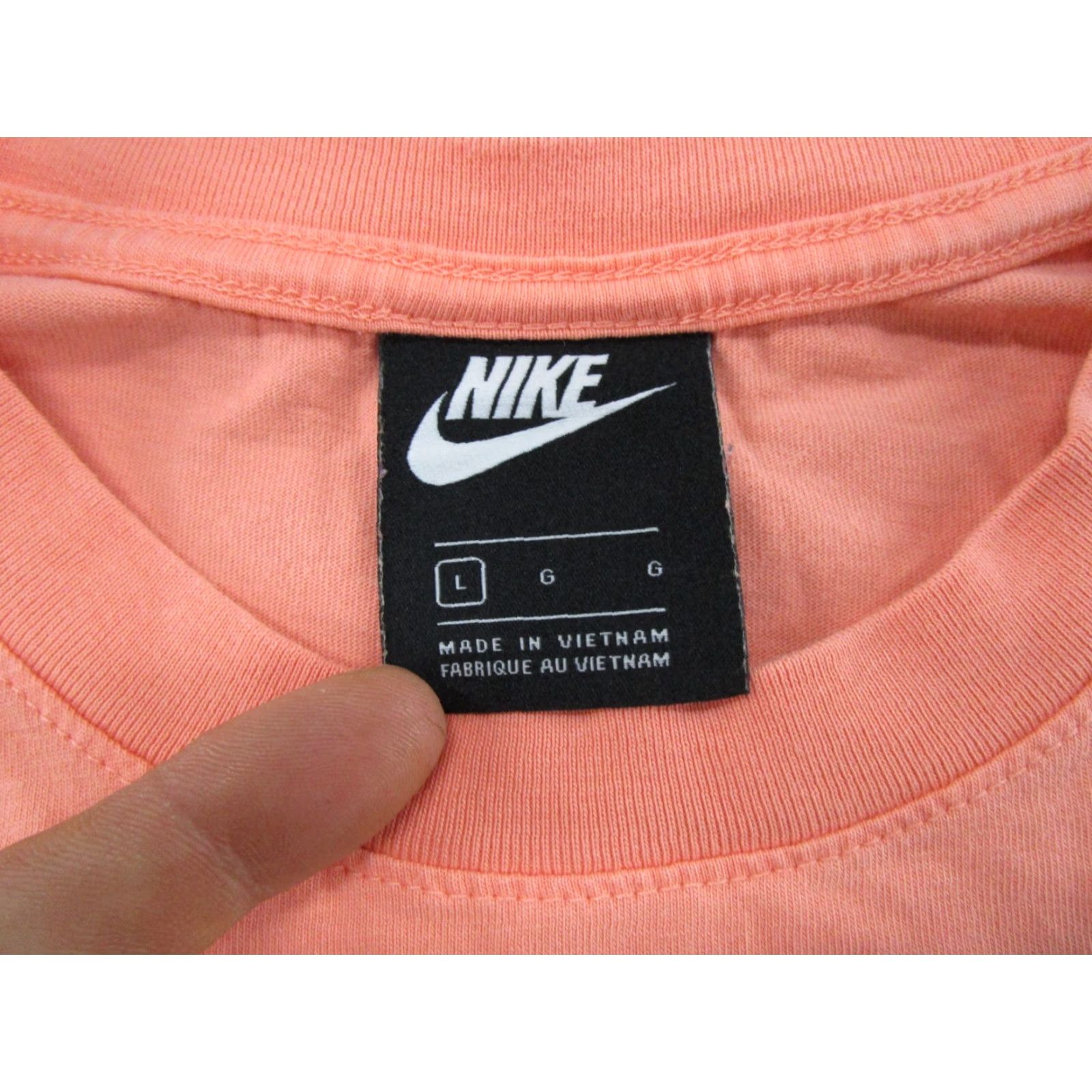 Nike Nike Women Shirt L Orange Logo Swoosh Long Sleeve Pullover DC5294 Size L / US 10 / IT 46 - 2 Thumbnail