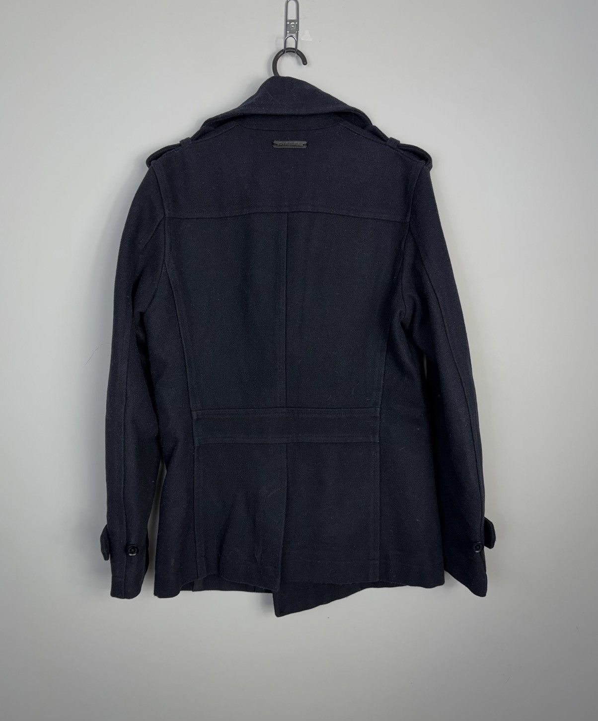 Diesel Beautiful Double-Breasted Diesel Wool Coat Size US M / EU 48-50 / 2 - 6 Thumbnail