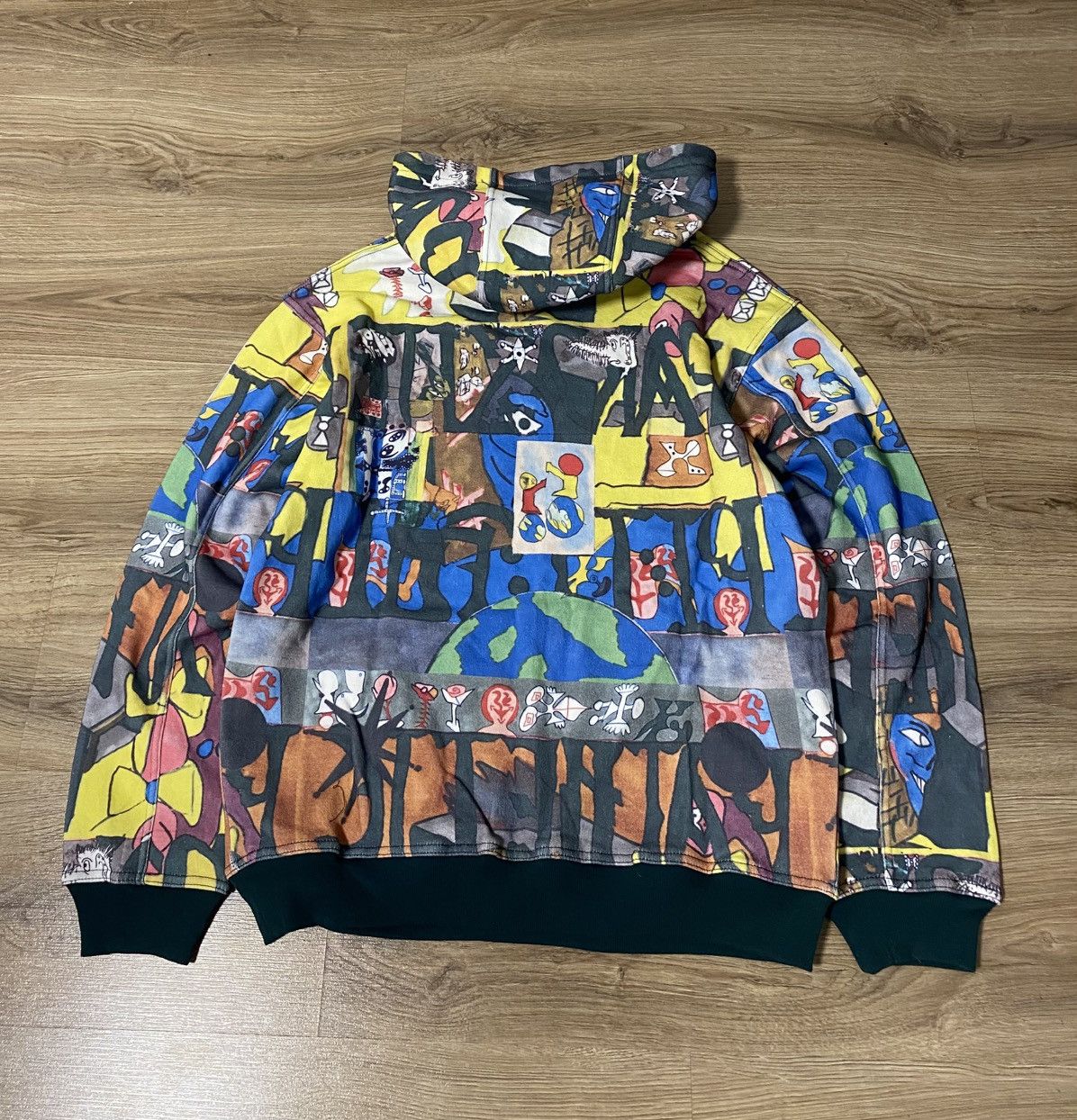 Brain Dead Brain Dead Leon Sadler All Over Print Rare Hoodie Size: S Size US S / EU 44-46 / 1 - 7 Thumbnail