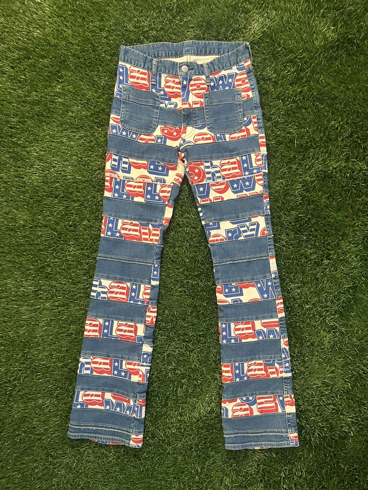 Hysteric Glamour Hagis Kinky America Denim Jeans Size 24