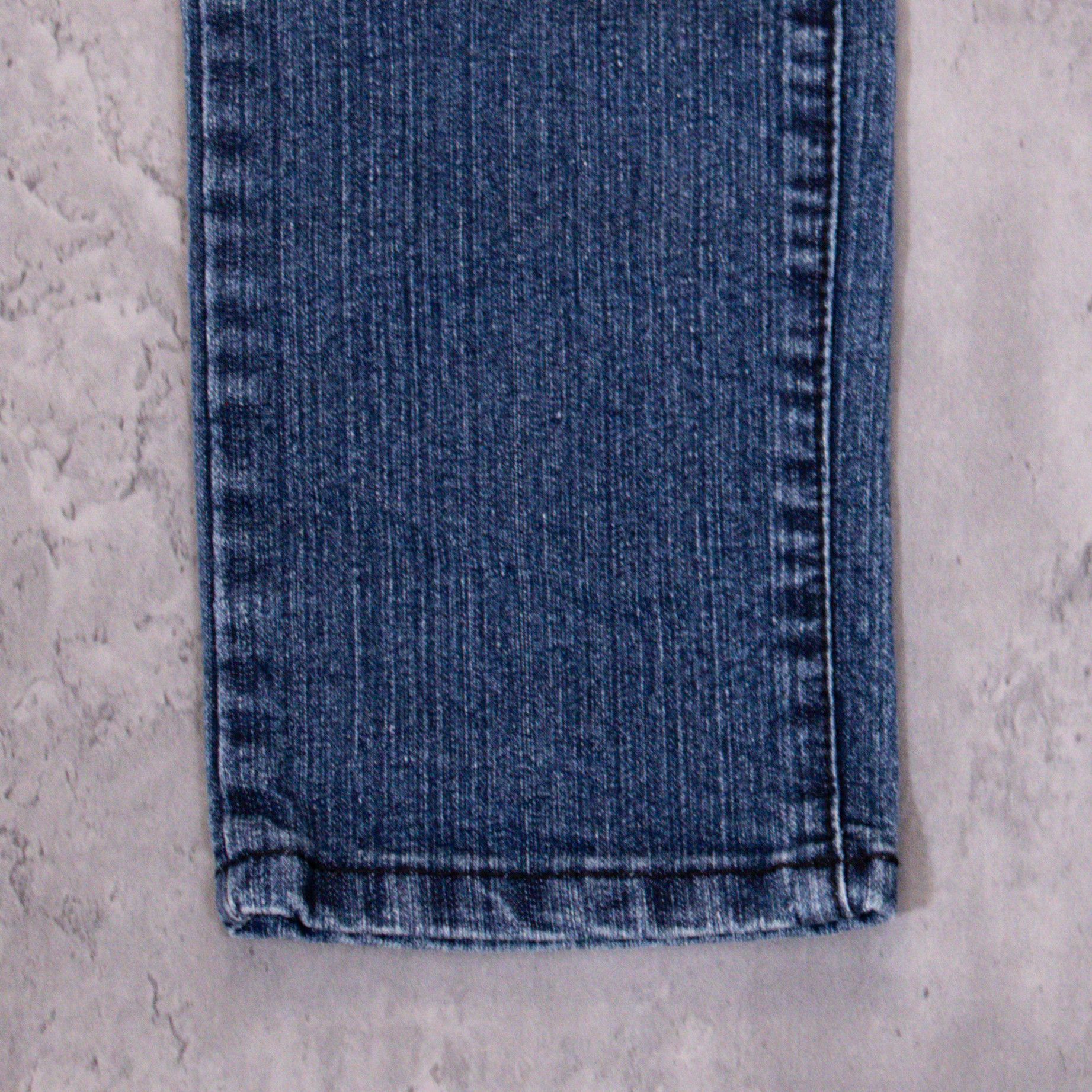 Vintage × Von Dutch Y2K 2000's Von Dutch Midwash Indigo Skinny Denim Jeans Pants Size US 30 / EU 46 - 4 Thumbnail