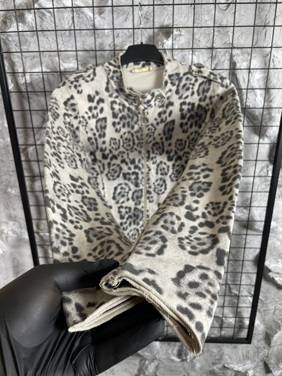 If Six Was Nine Y2K Vintage Leopard Jacket Roberto Cavalli LGB Japanese Vibe Size US S / EU 44-46 / 1 - 7 Thumbnail