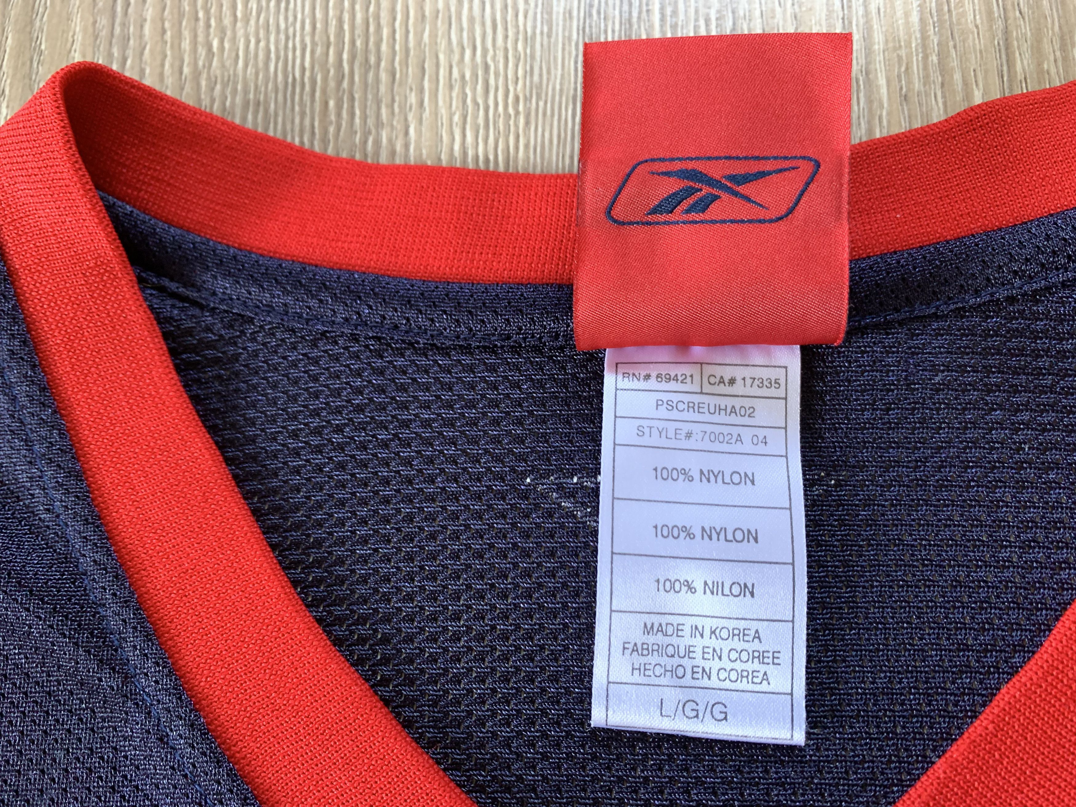 NBA × Reebok × Vintage Vintage Reebok USA Basketball Allen Iverson #4 Jersey Size US L / EU 52-54 / 3 - 9 Thumbnail