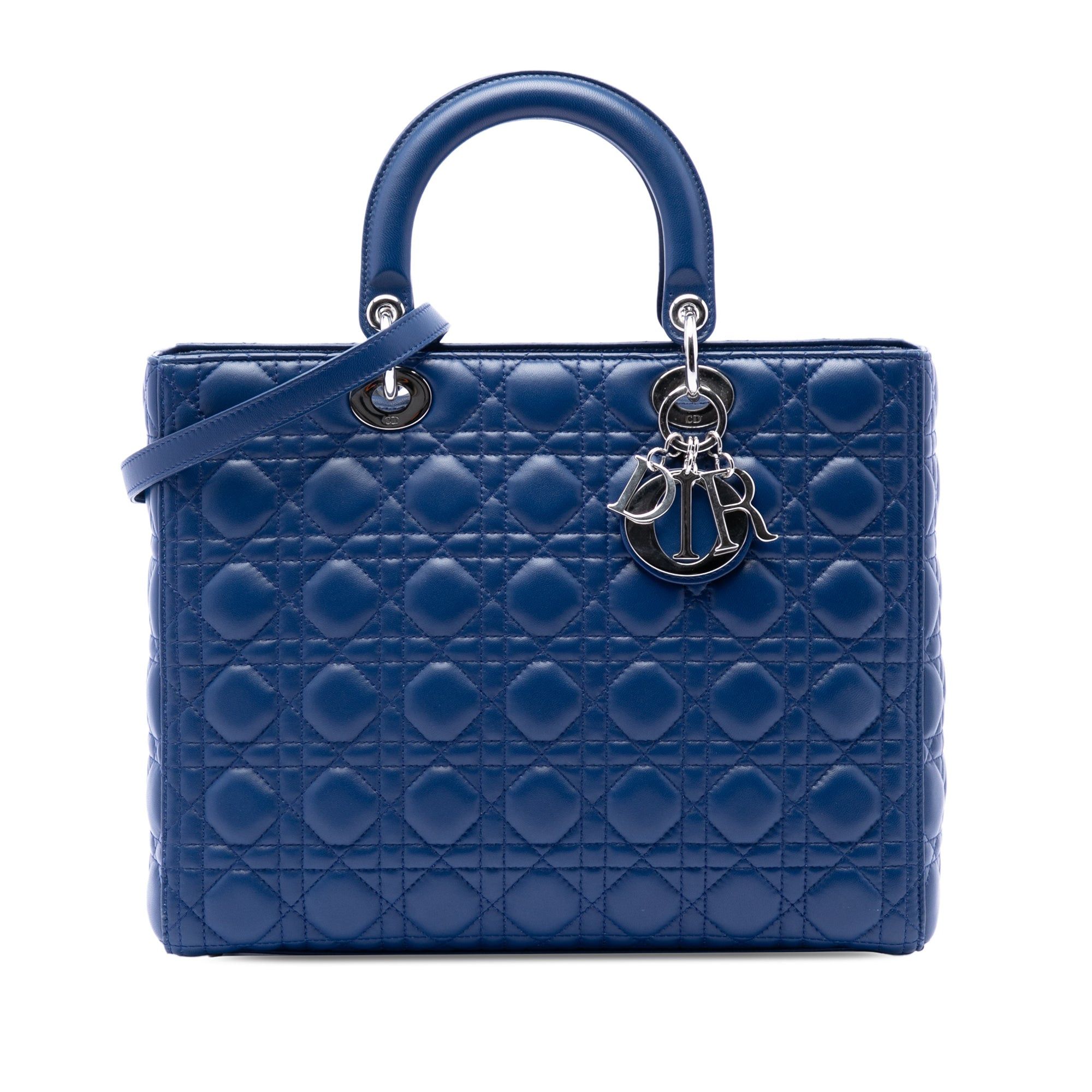 Dior Large Lambskin Cannage Lady Dior Size ONE SIZE - 1 Thumbnail