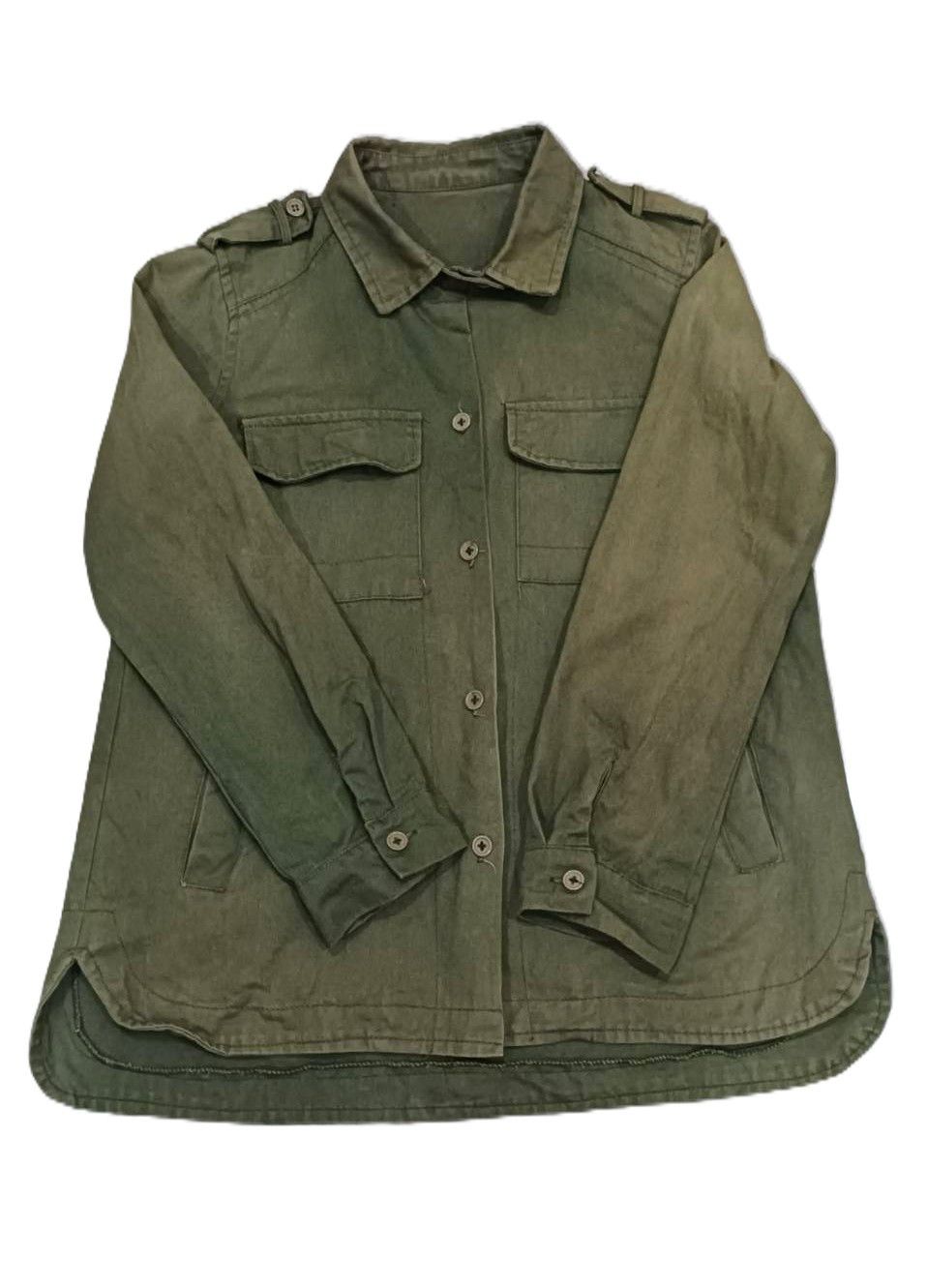 Other French Jacket : Green VINTAGE Workwear Military Men Size US L / EU 52-54 / 3 - 1 Thumbnail