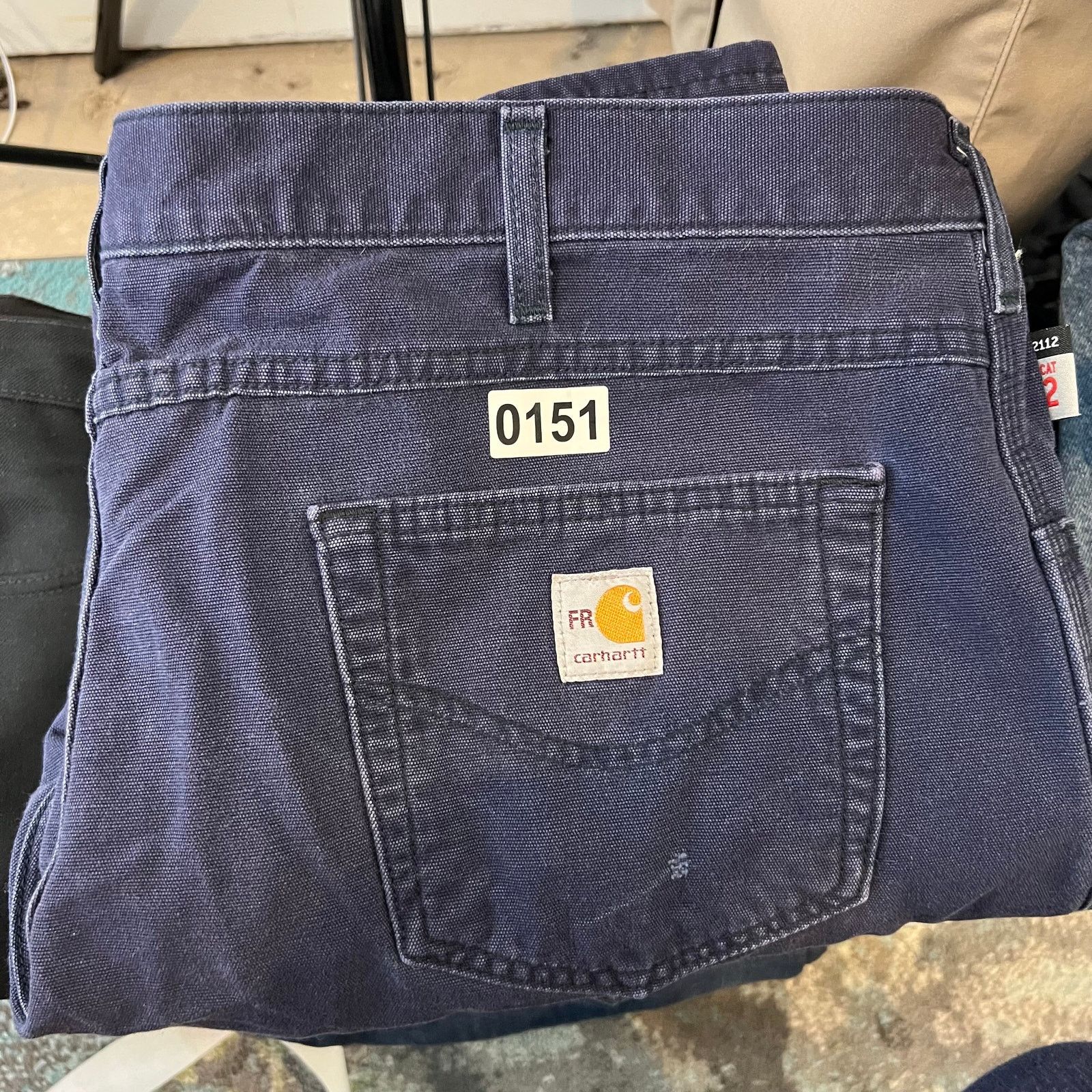 Carhartt Carhartt Pants Mens 40x32 Navy Blue FR 2112 Cat 2 Utility Size US 40 / EU 56 - 11 Thumbnail