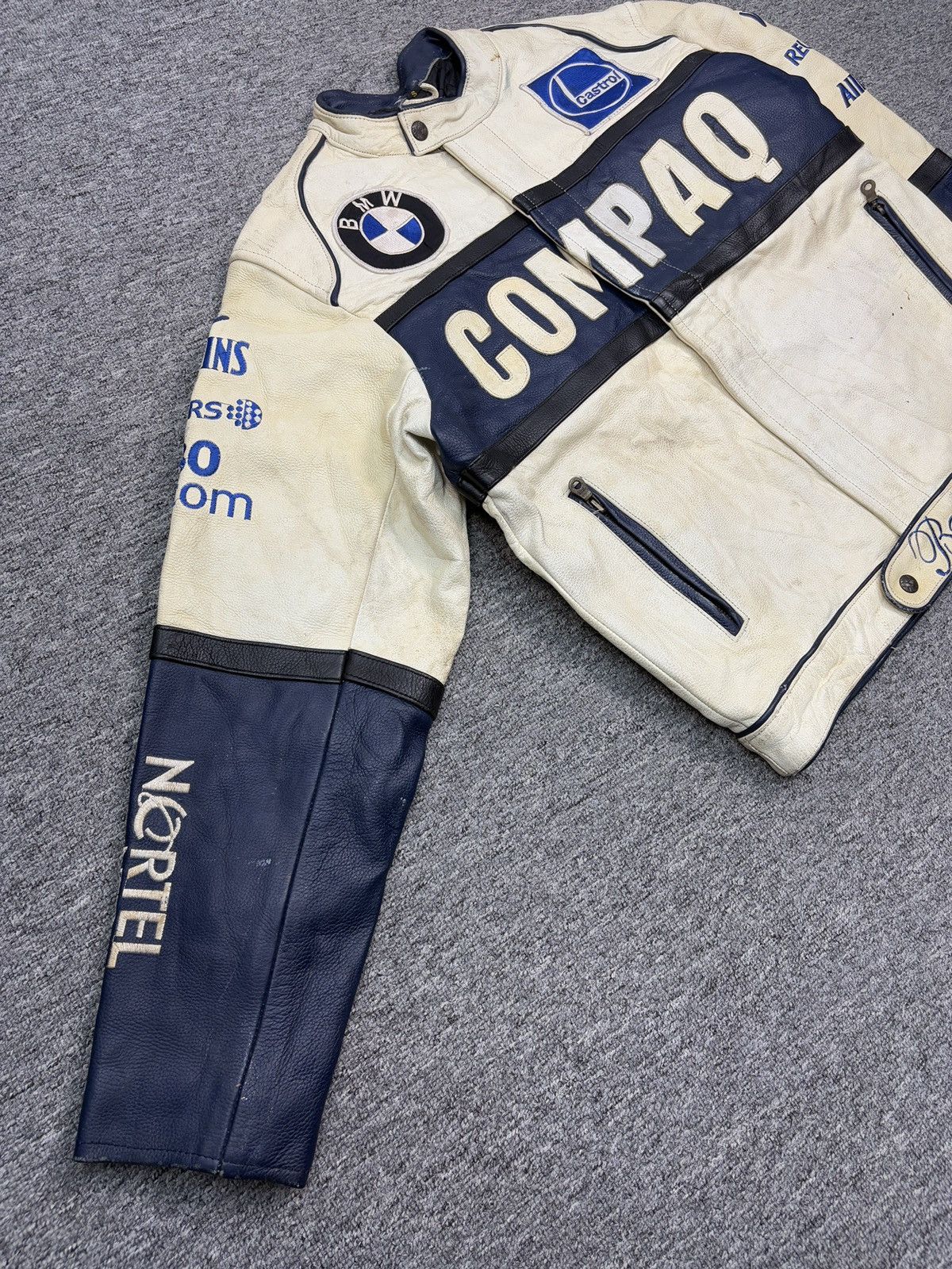 BMW Vintage BMW Leather Jacket Racing Biker Size US S / EU 44-46 / 1 - 9 Thumbnail
