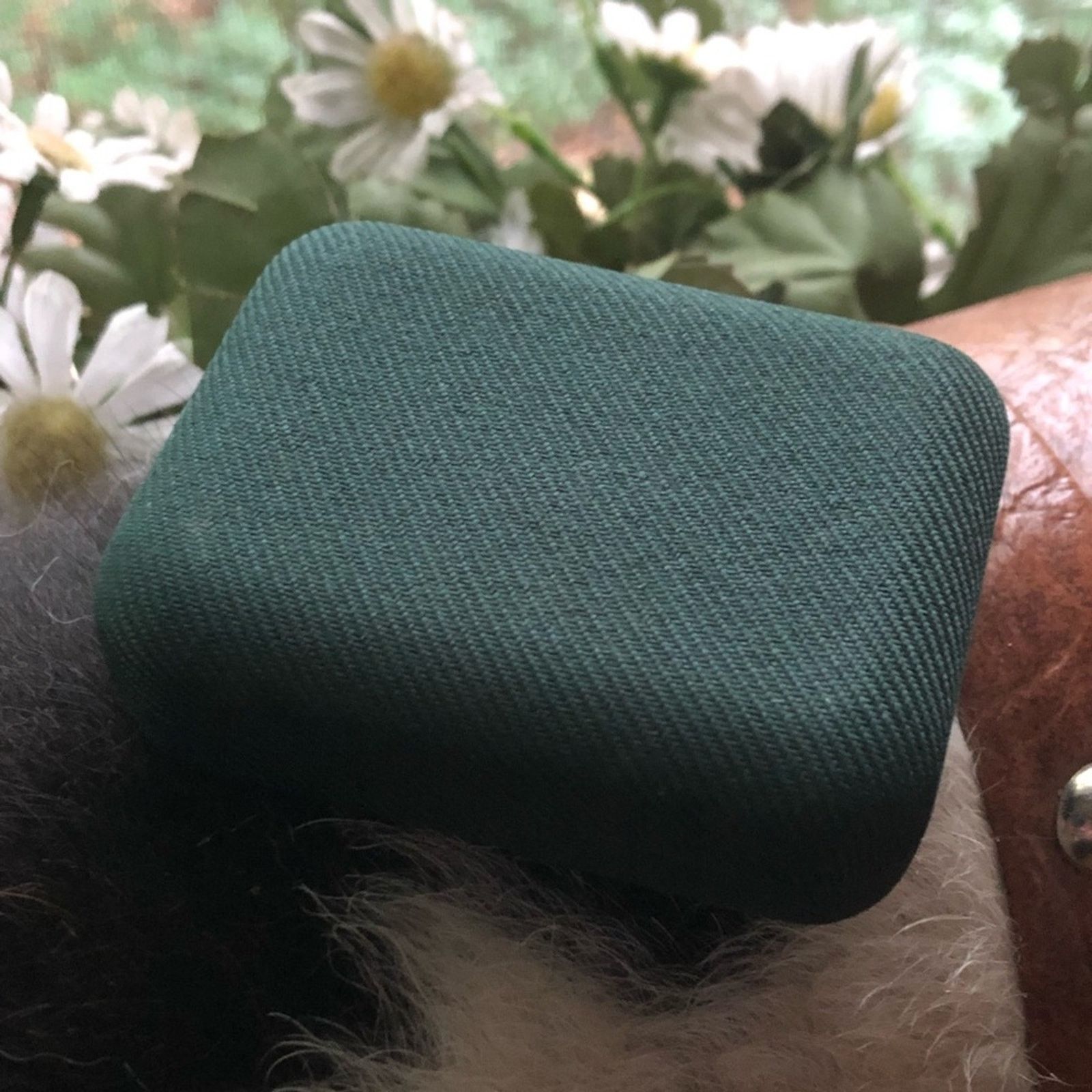 Jewelry Vintage men’s Ariki Nephrite jade 22kt gold cuff links NIB Size ONE SIZE - 10 Thumbnail