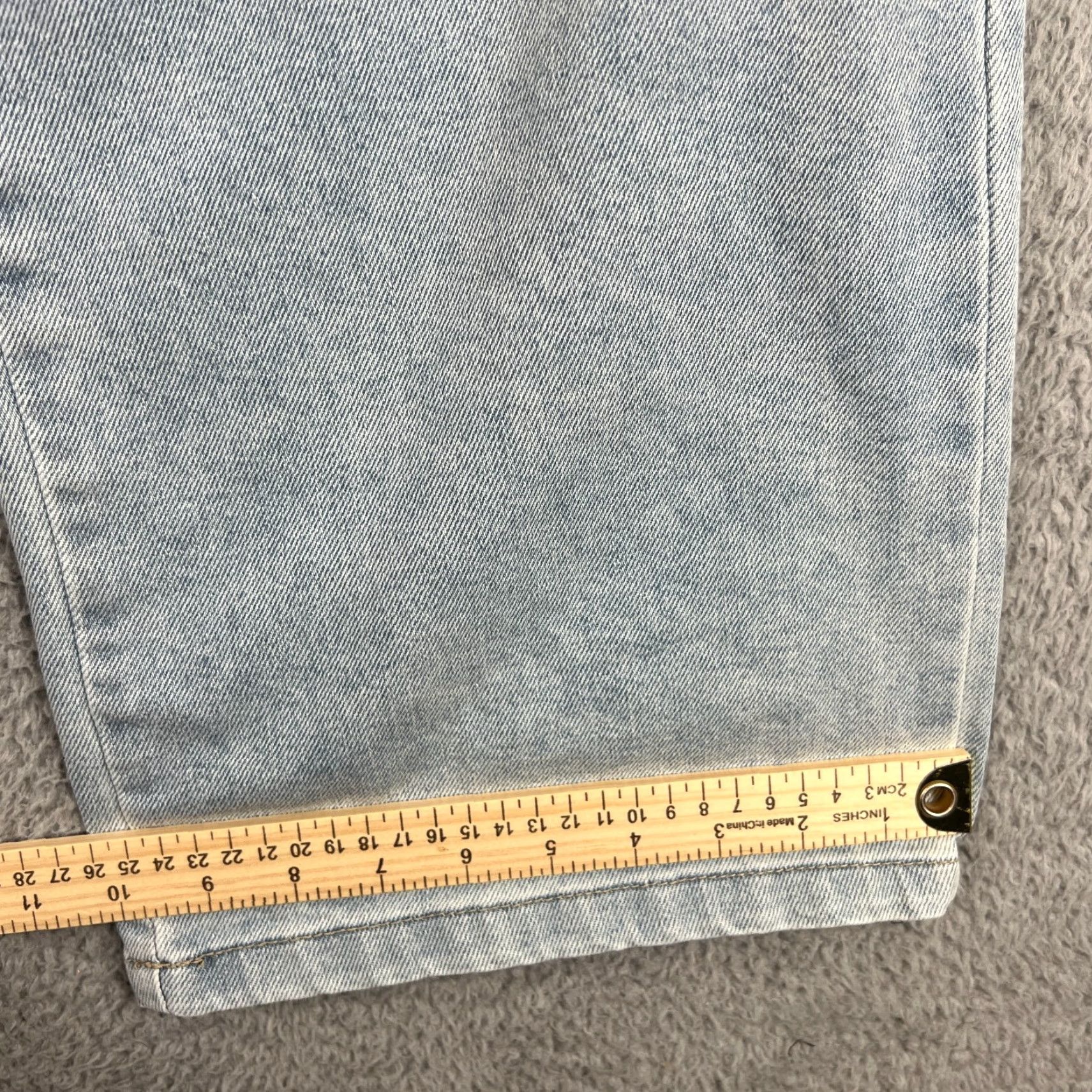 Vintage Love Cult Cargo Jeans Size 13 High Rise Wide-Leg Baggy Blue Y2K Womens Size 34" / US 12 / IT 48 - 2 Thumbnail