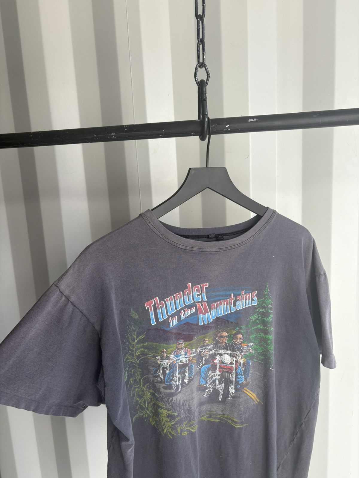 Vintage Harley Davidson Faded Distressed Shirt ERD GRUNGE WCC BAND Size US L / EU 52-54 / 3 - 4 Thumbnail