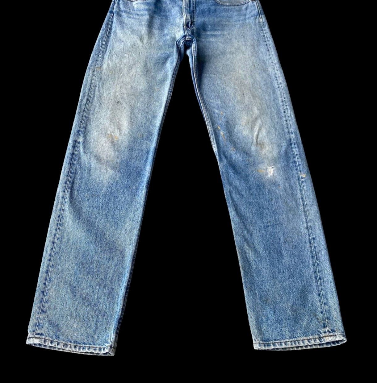 Levi's Vintage Clothing VINTAGE LEVI’S 505 MUDWASH - 90s USA 553 BUTTON STAMP W33 Size US 33 - 2 Thumbnail