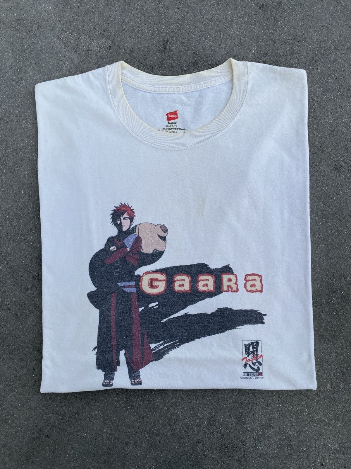 Anime Vintage Rare Gaara Naruto © 2002 - 2007 Size US XL / EU 56 / 4 - 3 Thumbnail