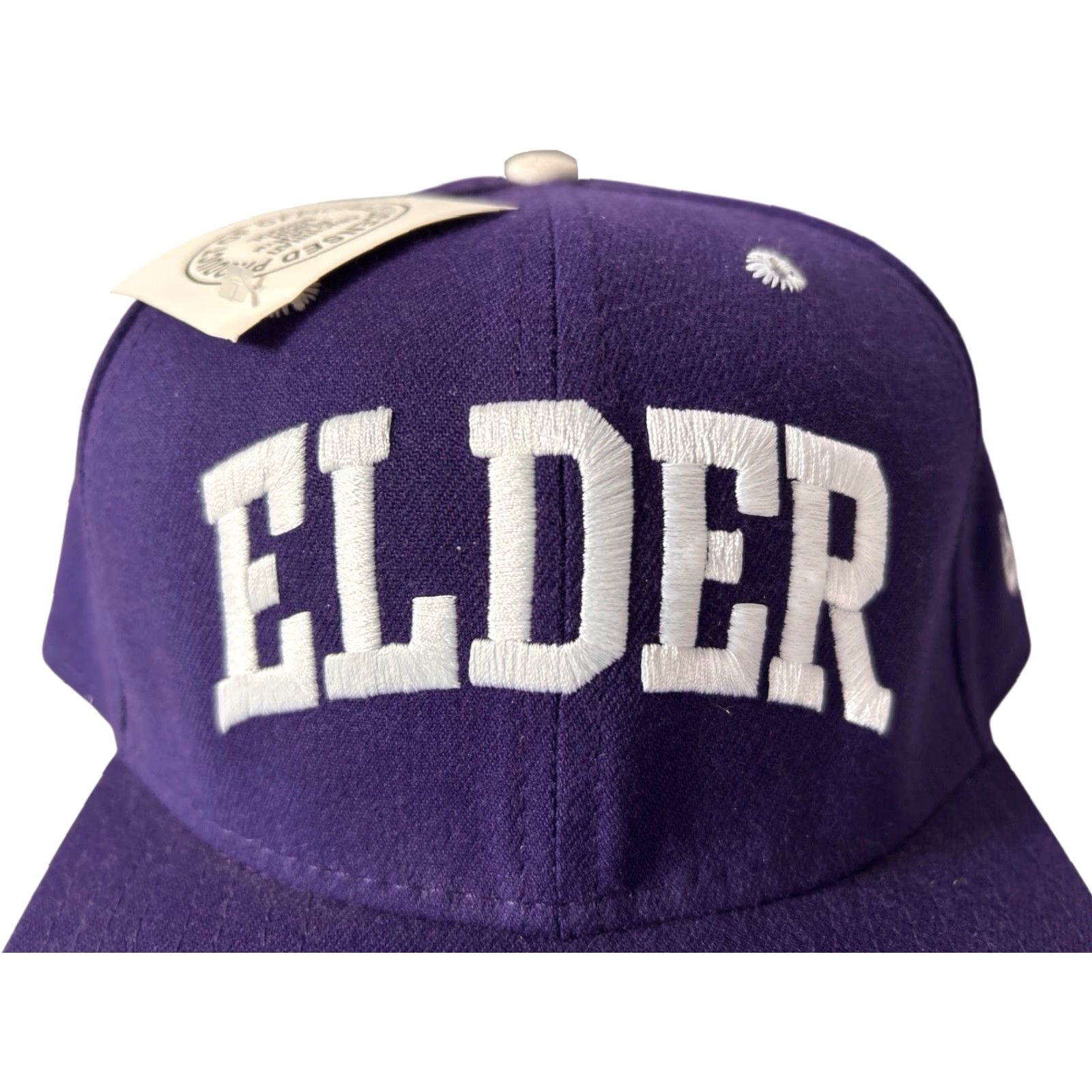 New Era vintage New Era fitted hat 7 1/8 purple USA Wool Blend NWT deadstock 00s embroidered logos Mens Hats Size ONE SIZE - 3 Thumbnail