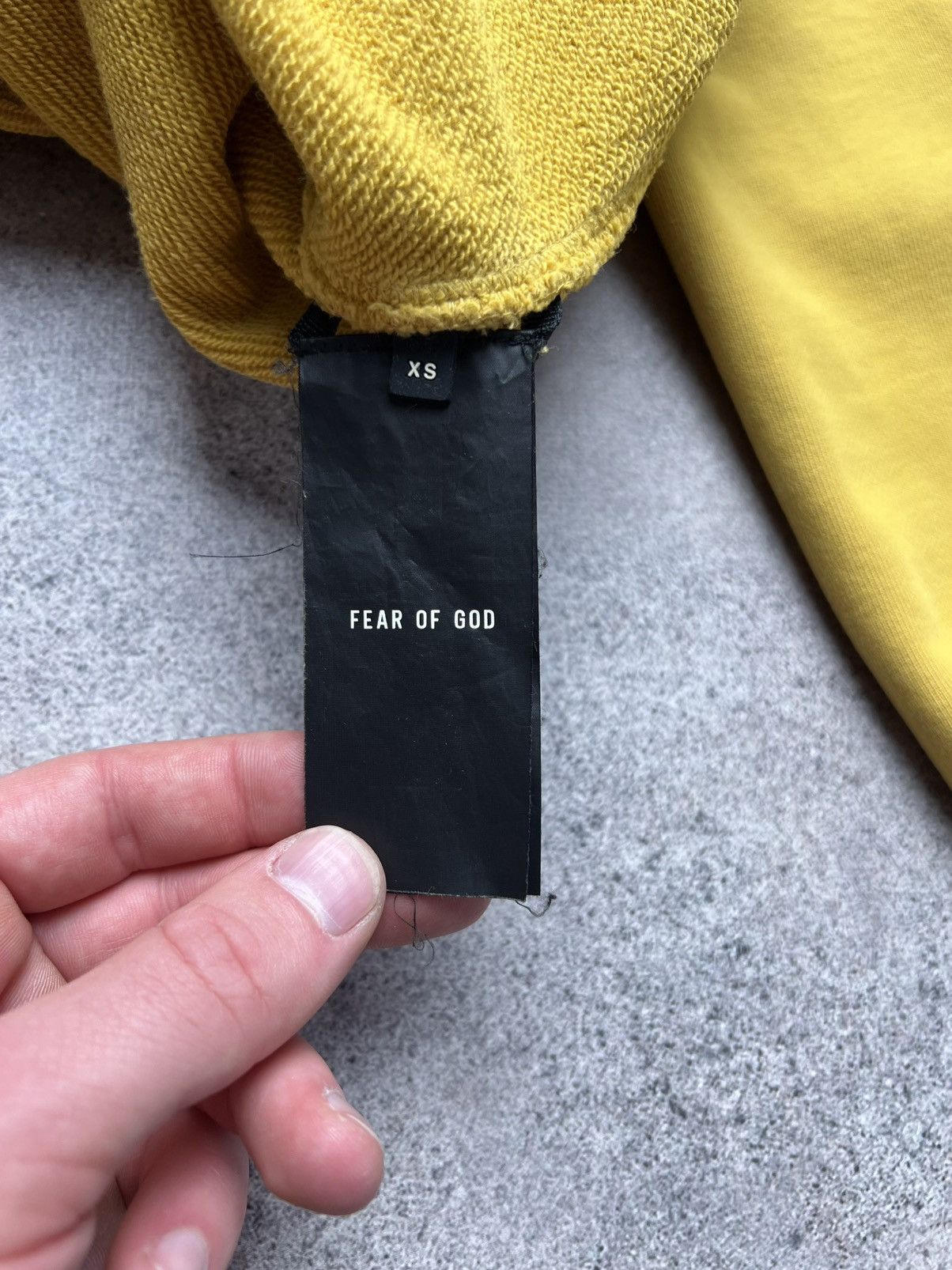 Fear of God Fear of God henley hoodie Size US XS / EU 42 / 0 - 6 Thumbnail