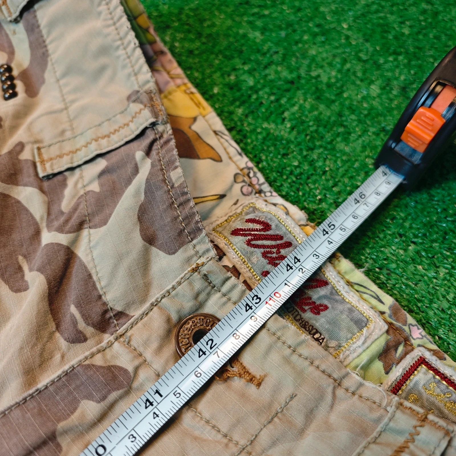 Scotch & Soda Scotch & Soda Cargo Pants Mens 32 straight utility camo Size US 32 / EU 48 - 15 Thumbnail