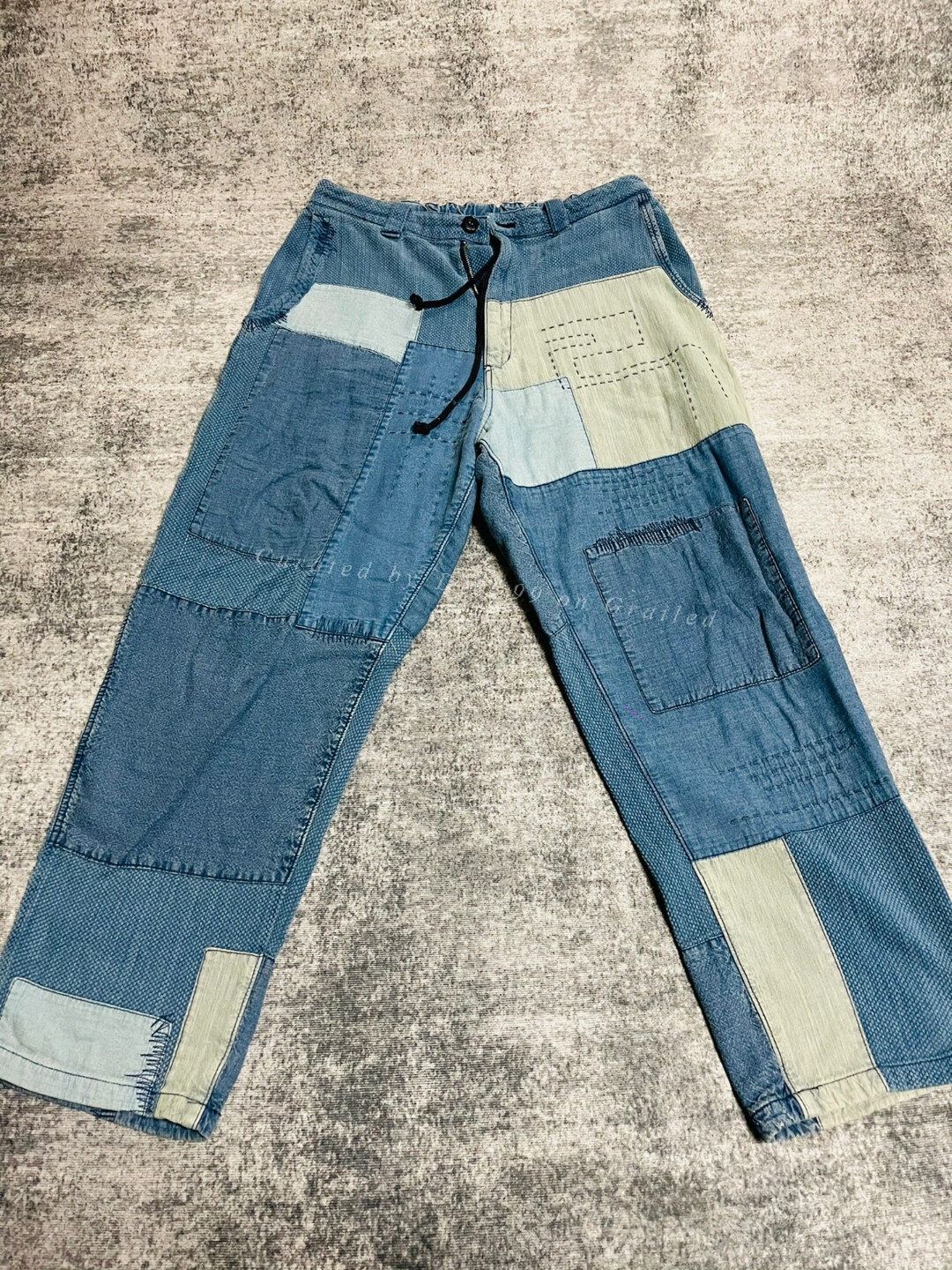 Blue Blue Japan BLUE BLUE JAPAN Indigo Trousers Size US 36 / EU 52 - 1 Thumbnail