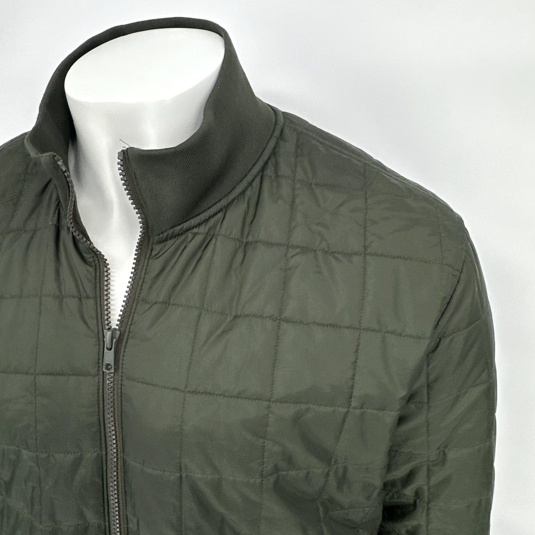 UNTUCKit UNTUCKit Marston Jacket Mens 3XL Green Quilted Full Zip Insulated 40761 Size US XXL / EU 58 / 5 - 2 Thumbnail