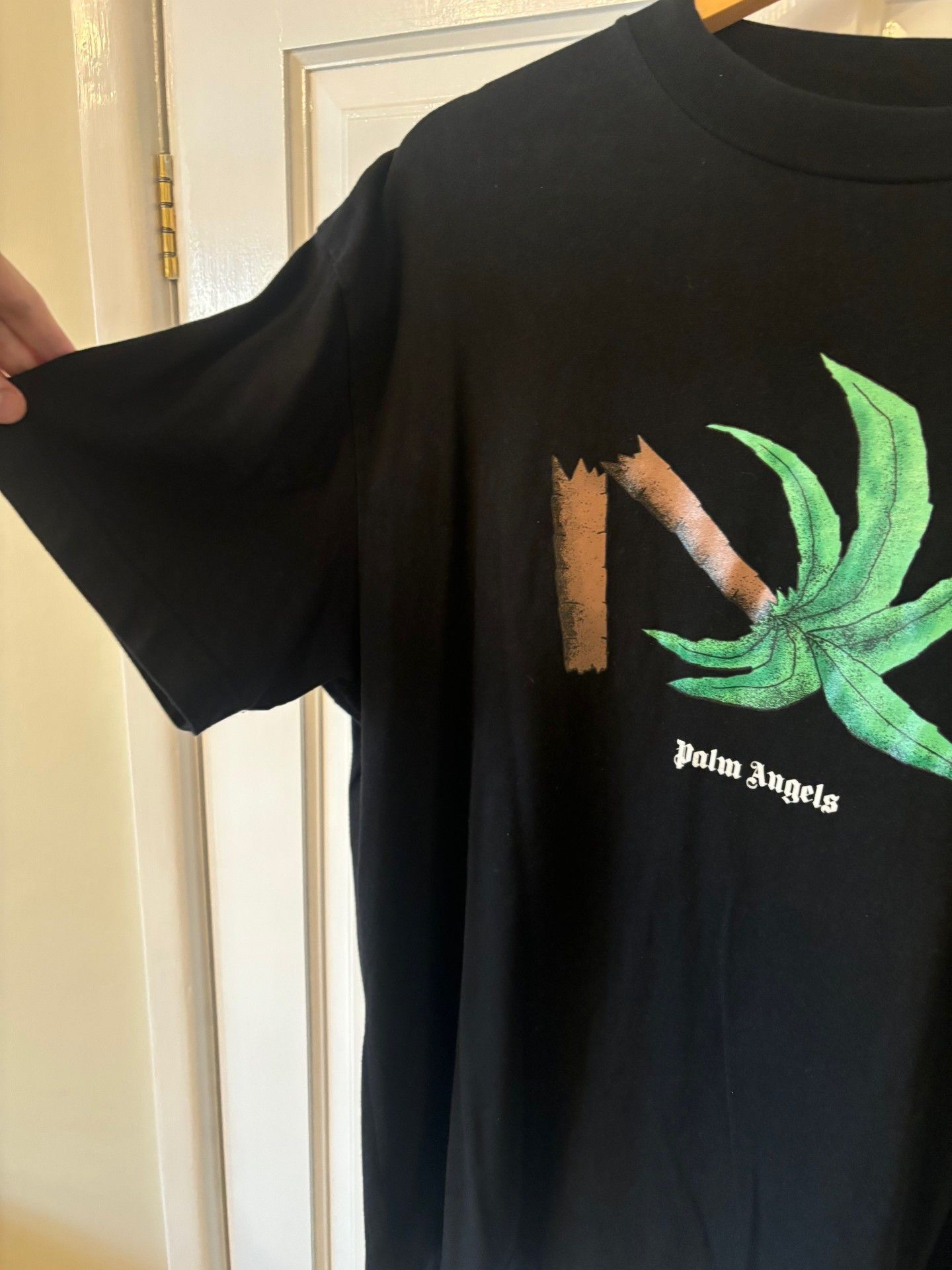 Palm Angels Palm Angels Broken Palm Graphic T-Shirt Size US L / EU 52-54 / 3 - 6 Thumbnail