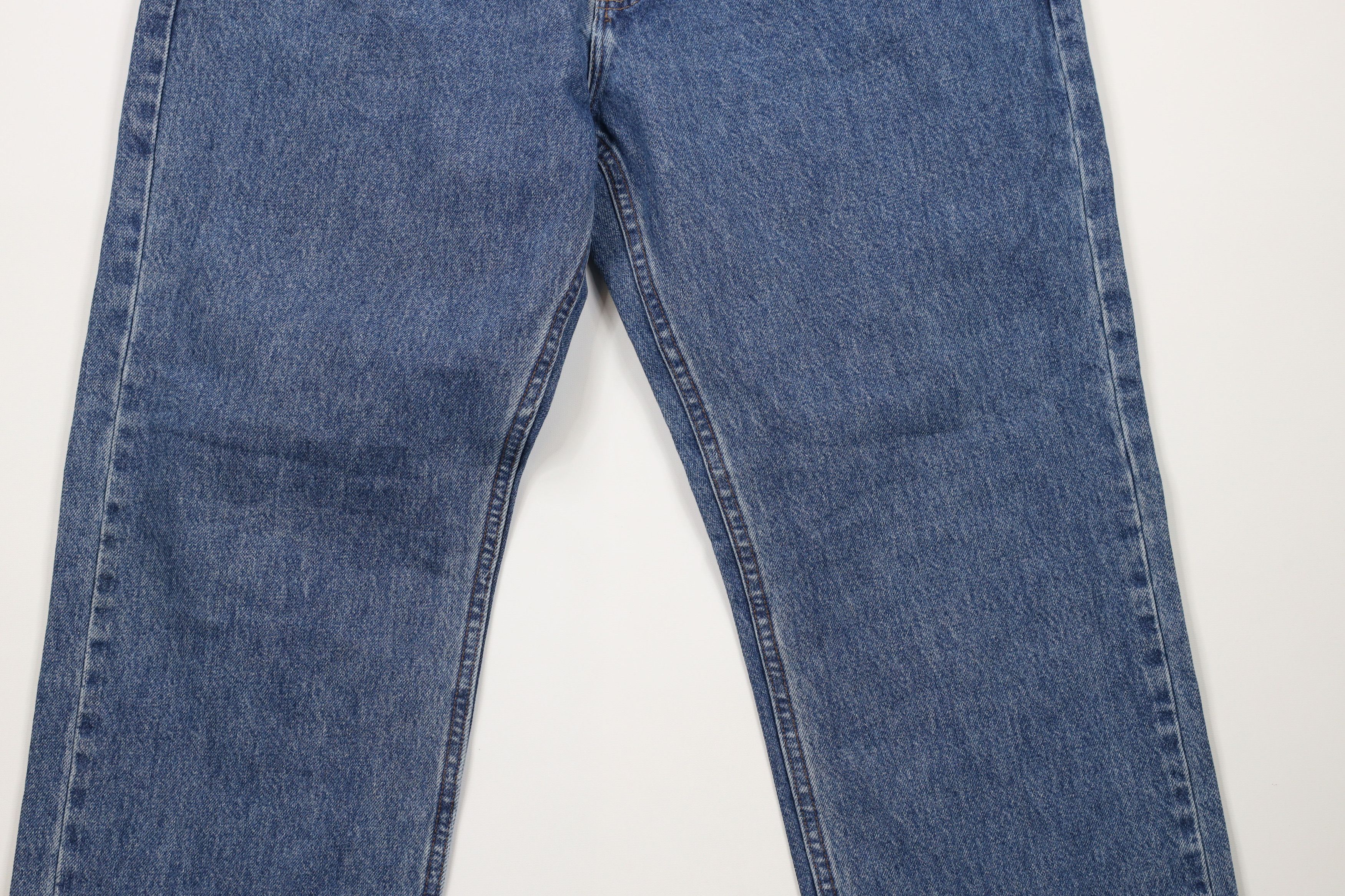 Harley Davidson × Vintage Vintage Harley Davidson Spell Out Bootcut Denim Jeans Blue Size US 38 / EU 54 - 3 Thumbnail