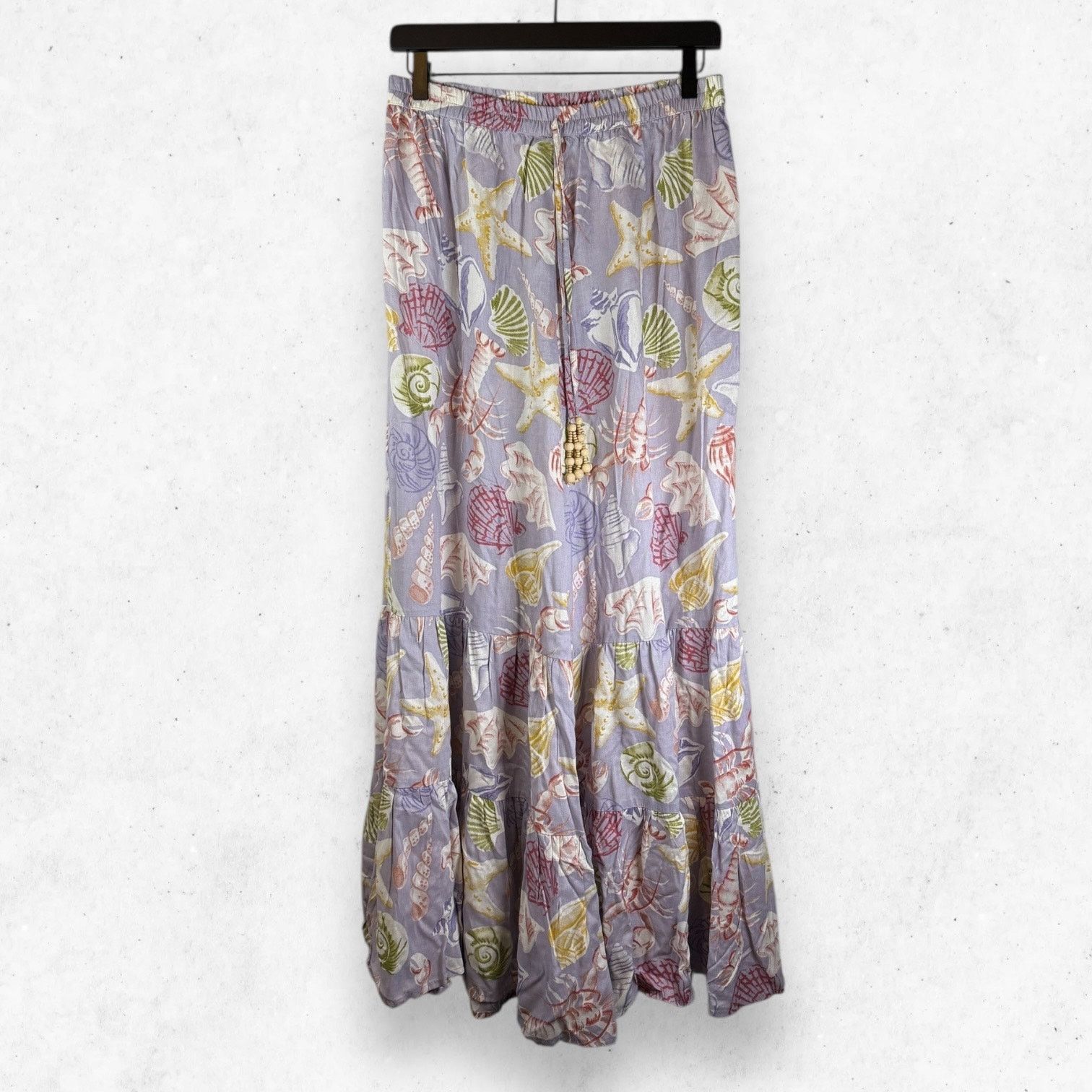 Other True Destinations Resort Wear Flare Hippie Pants Beach sz L Size 31" - 1 Thumbnail