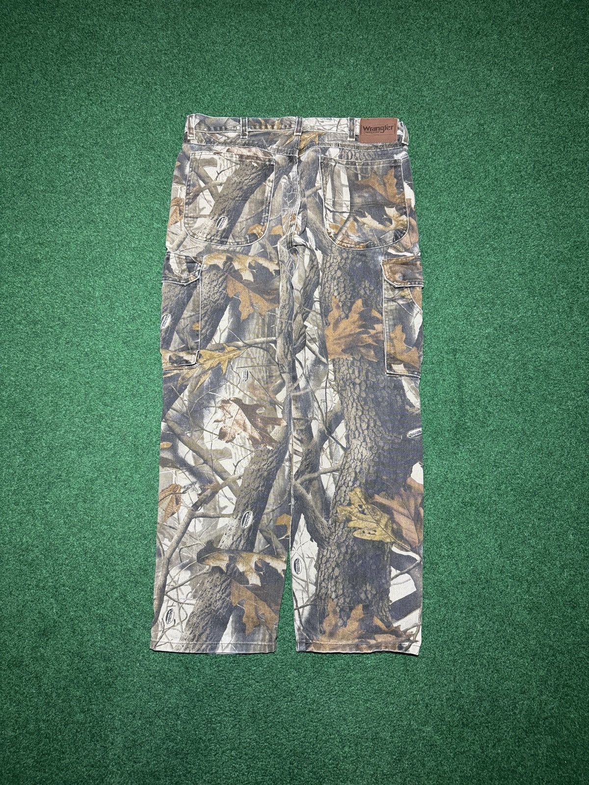 Realtree Y2K Real Tree Cargo Camo 36x30 Baggy Hip Hop Skater Pants Size US 36 / EU 52 - 3 Thumbnail
