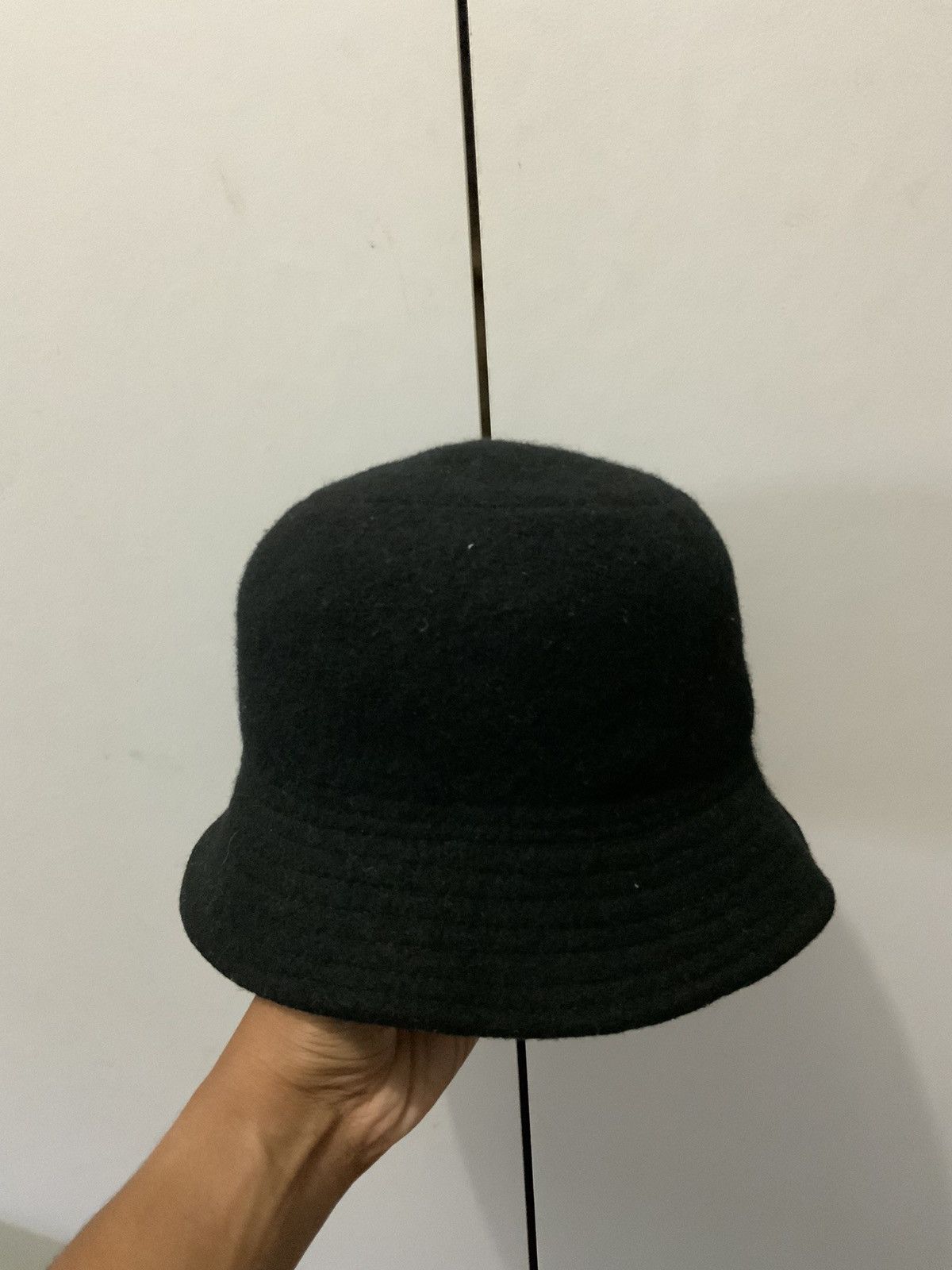 Japanese Brand Milsa Second Fur Black Bucket Hat Cap Size ONE SIZE - 1 Thumbnail