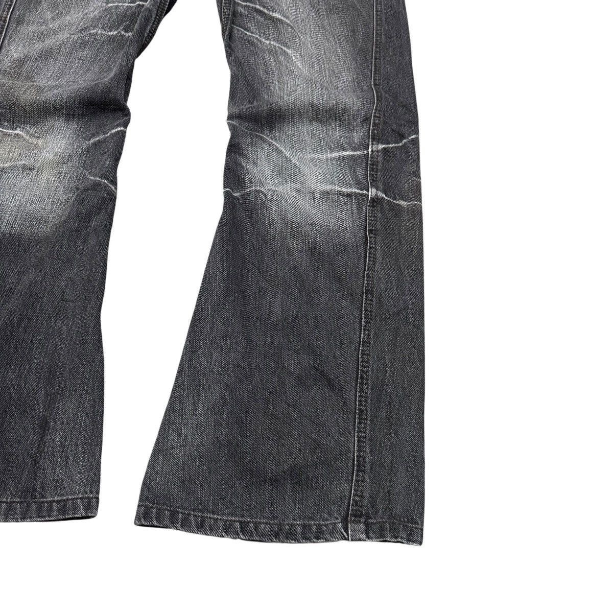 Nicole Club NCFM Nicole Club Multi Pocket Black Denim Flare Jeans Size US 34 / EU 50 - 8 Thumbnail
