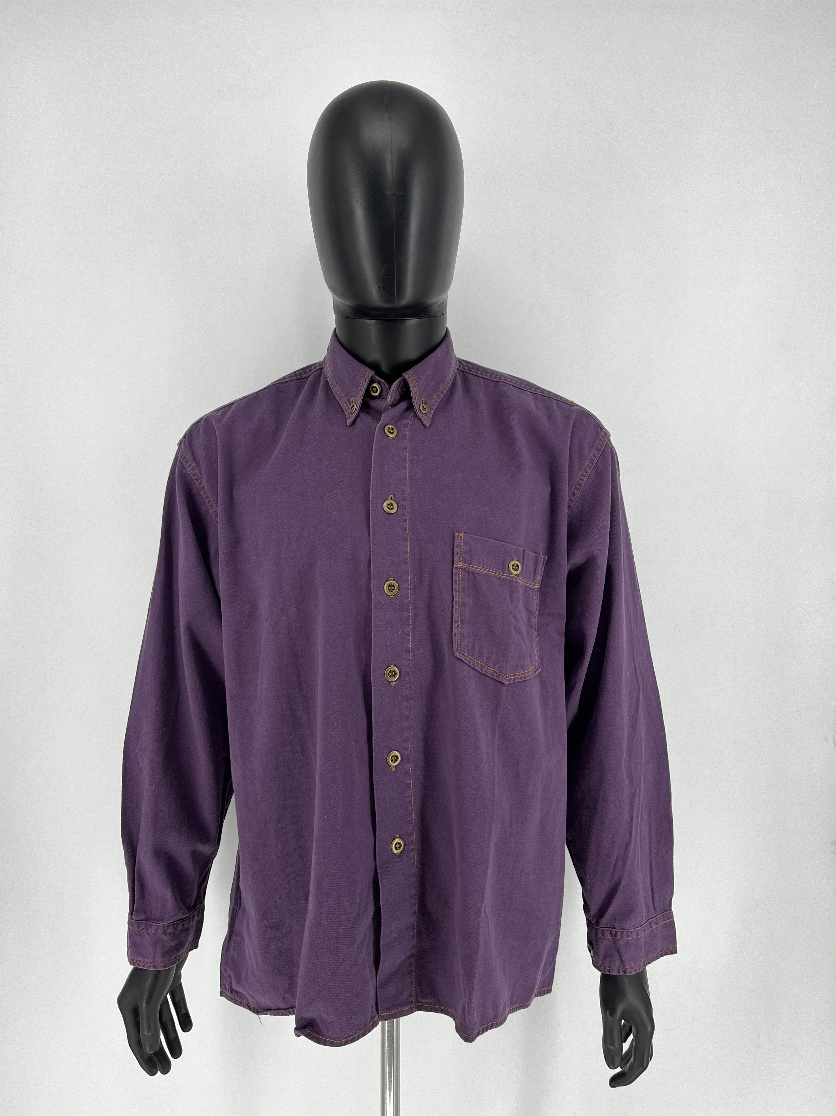 Orvis × Vintage Vintage 90s Orvis Heavyweight Microfiber Button Down Shirt Size US M / EU 48-50 / 2 - 3 Thumbnail