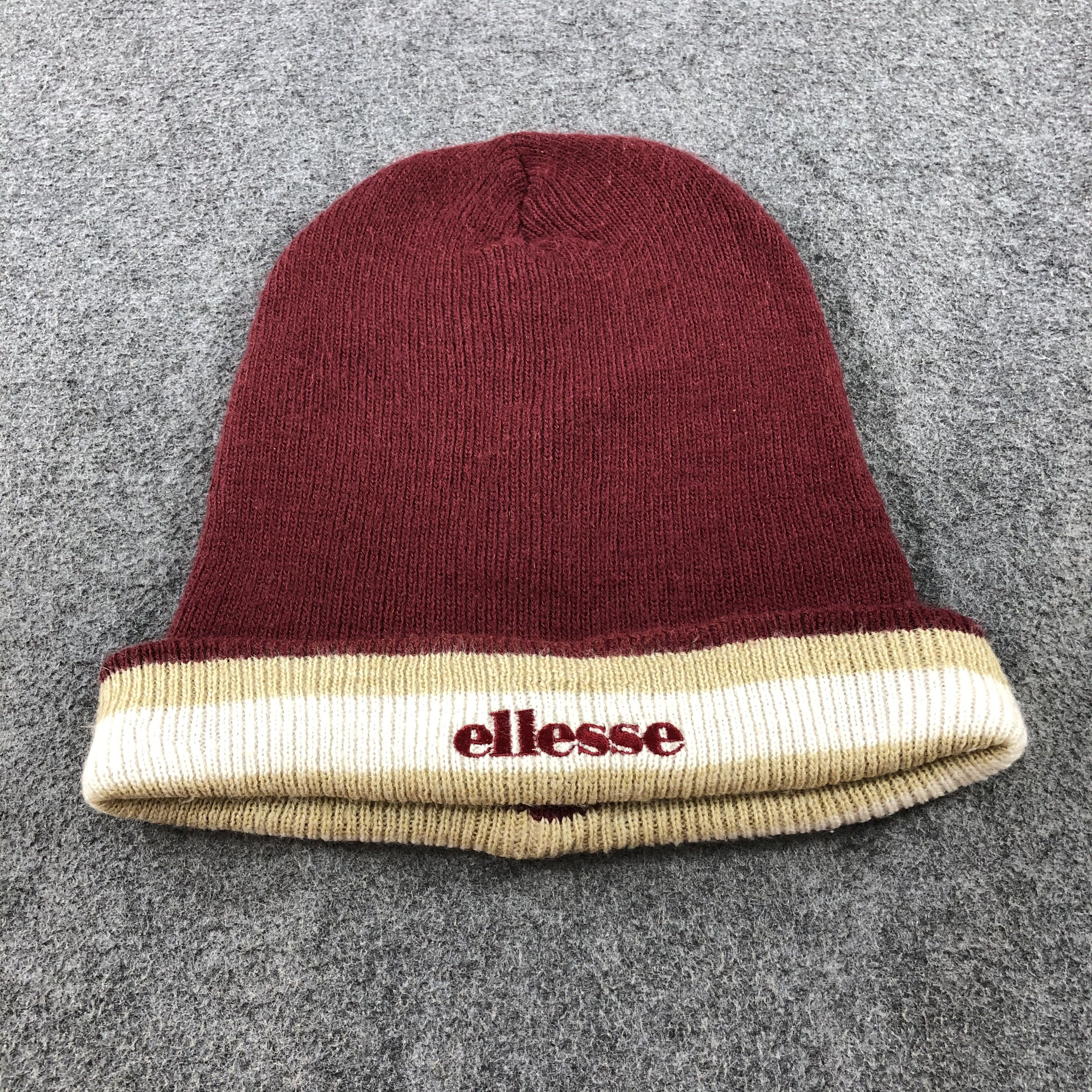 Ellesse Ellesse Made in Japan Beanie Snowcap Snow Hat B486 Size ONE SIZE - 3 Thumbnail