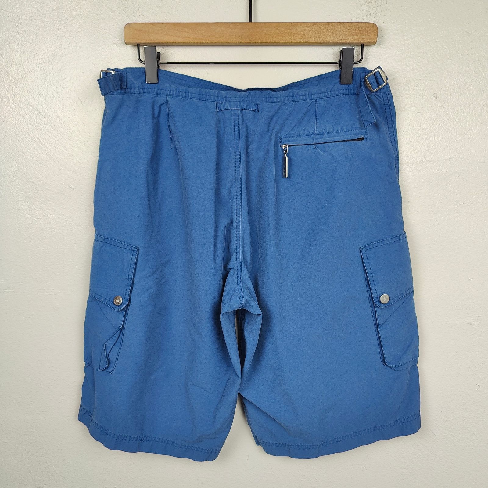 John Galliano Vintage Y2K John Galliano Swim Shorts Mens Small Blue Cargo Size US 30 / EU 46 - 6 Thumbnail