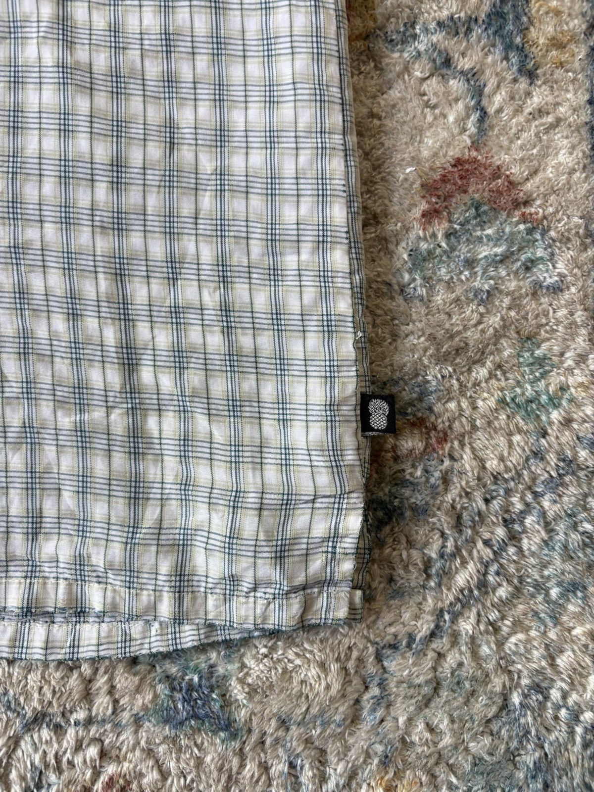 Vintage Vintage Pineapple Collection Checkered Button-up Shirt Size US XL / EU 56 / 4 - 4 Thumbnail