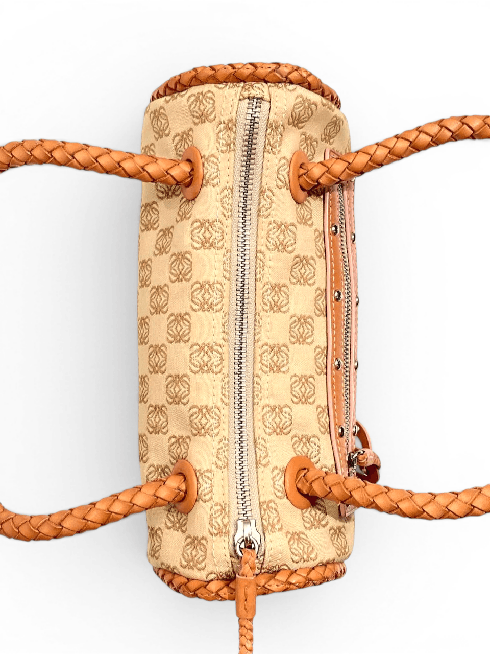 Loewe LOEWE Anagram Logo Monogram Leather Baguette Hand Bag Size ONE SIZE - 12 Thumbnail