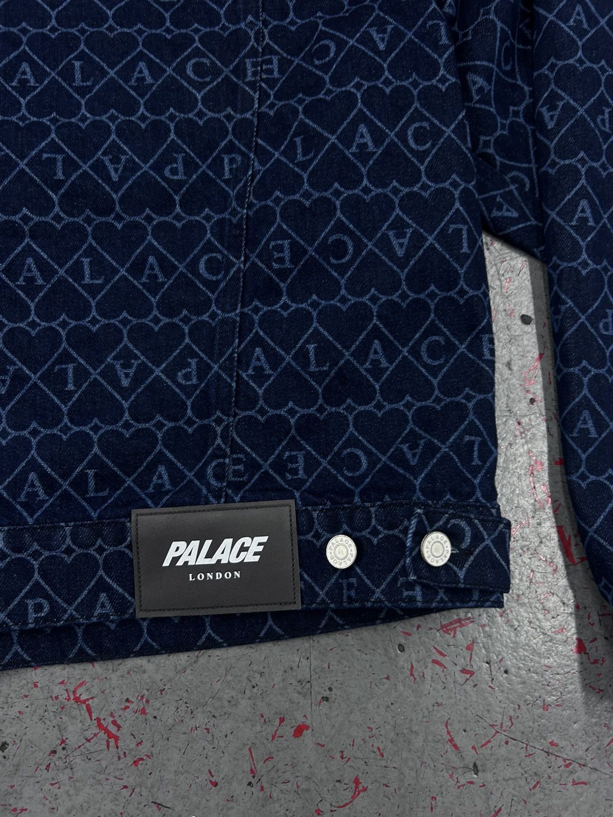 Palace Palace Heart Denim Jacket Size Large Size US L / EU 52-54 / 3 - 6 Thumbnail