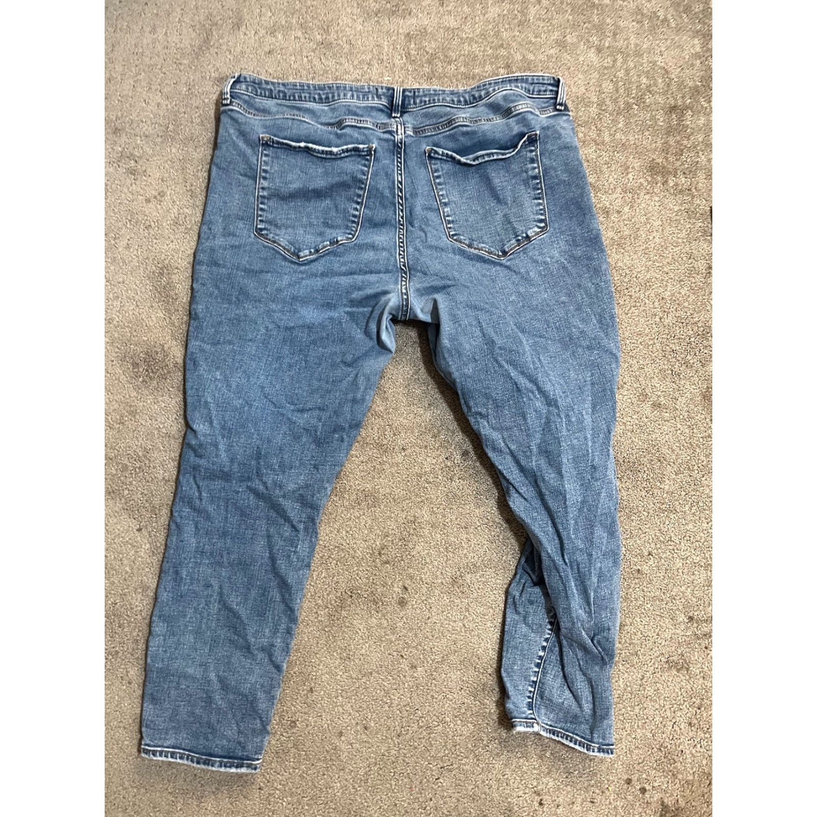 Abercrombie & Fitch Abercrombie & Fitch Jeans Womens 2 36/22 The Super Skinny Ankle High Rise A&F Denim Blue 5-Pocket Design Regular Stretch Modern Womens Size 25" / US 0 / IT 36 - 3 Thumbnail