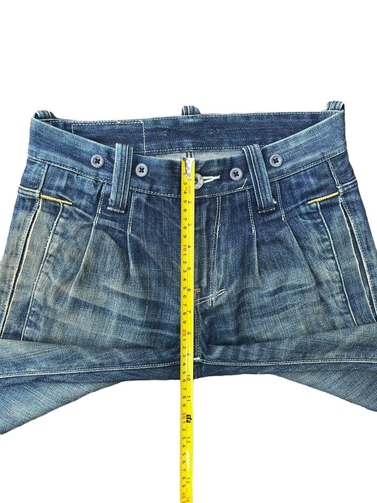 Levi's Vintage Levi’s Blue Mud Faded Washed Multiple Button Jeans Size US 28 / EU 44 - 13 Thumbnail