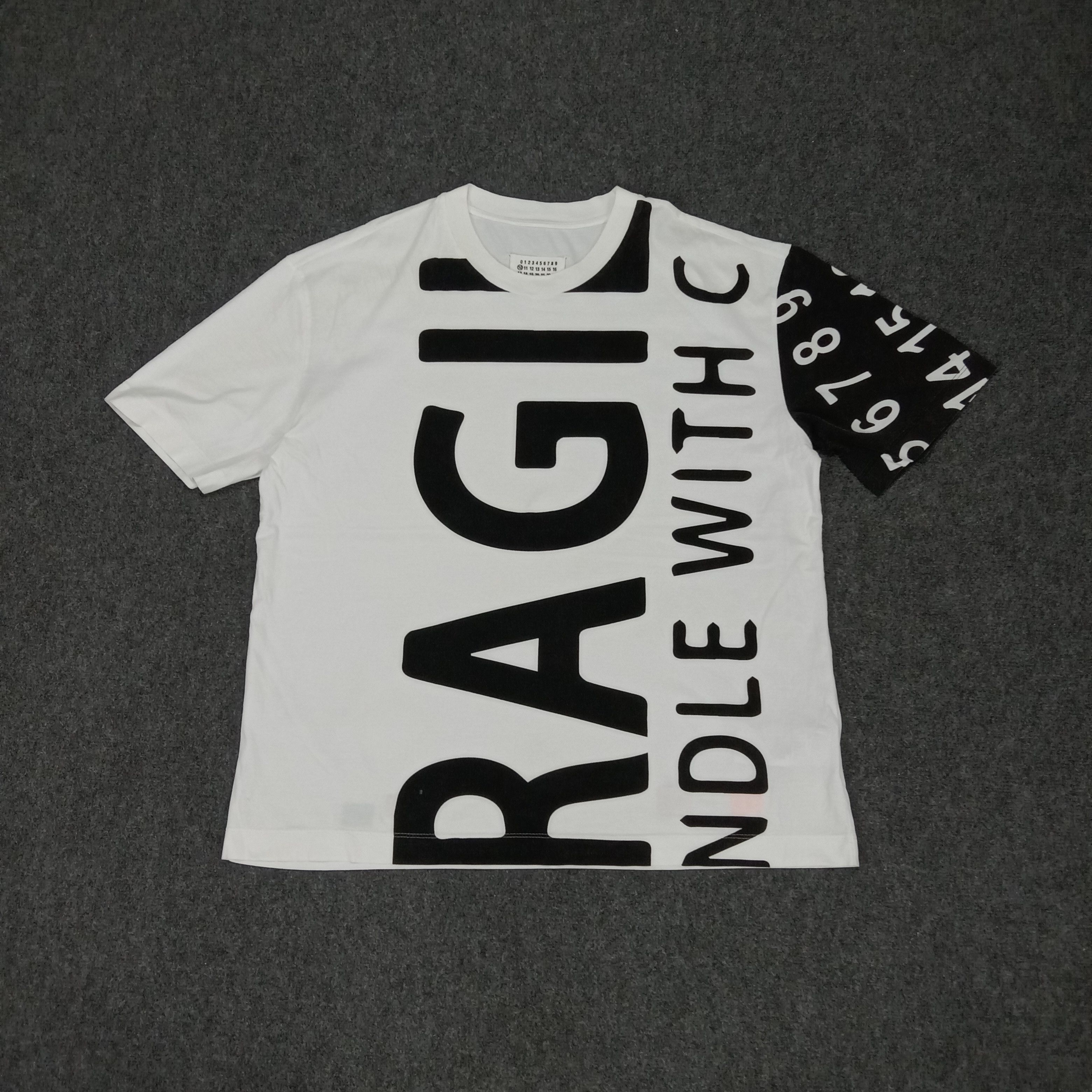Maison Margiela Maison Margiela Paris Luxury Fashion Brand Tshirt Size US XXL / EU 58 / 5 - 1 Thumbnail