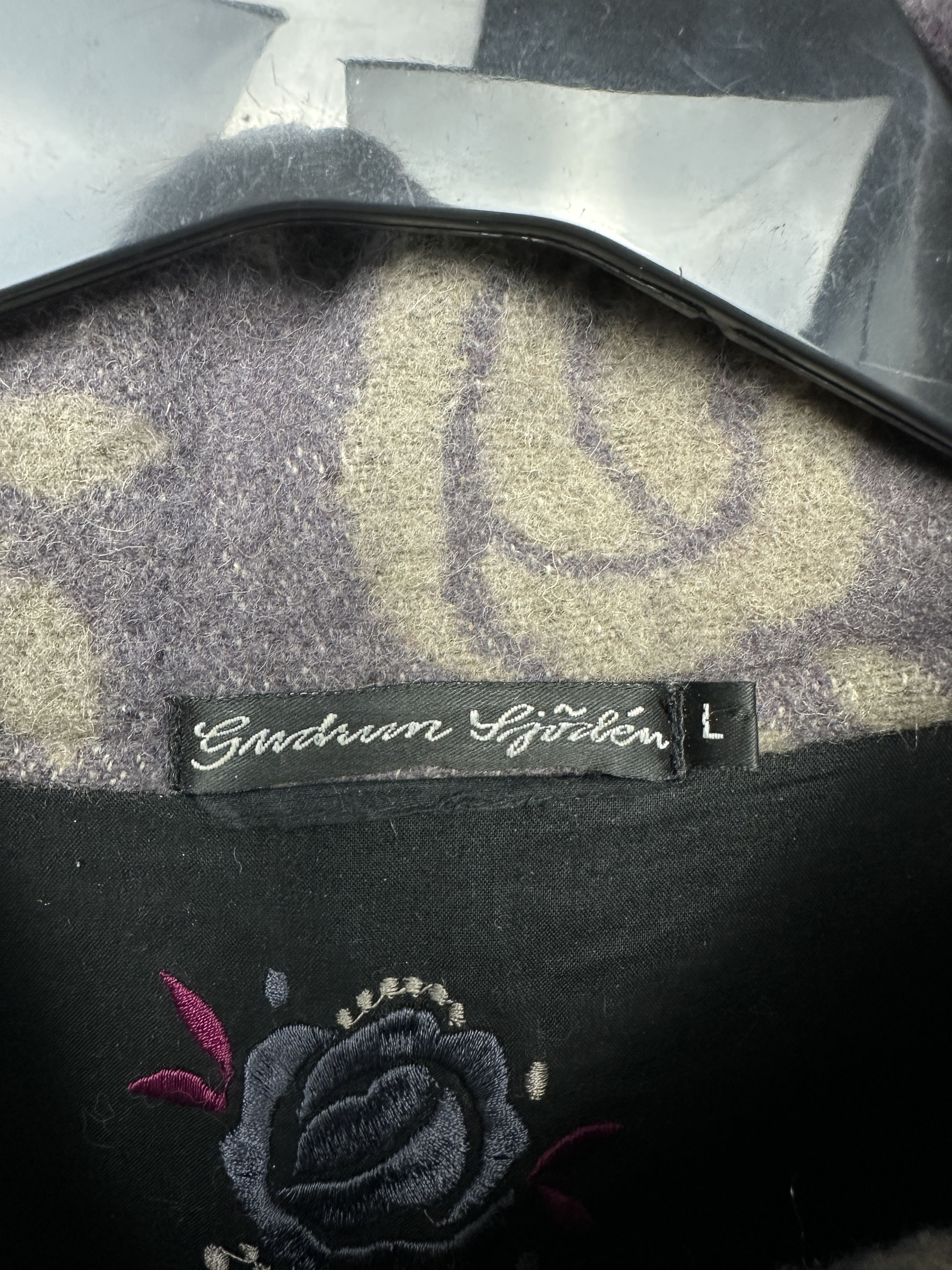 Gudrun Sjoden Gudrun Sjoden Womens Wool Coat Jacket Size L / US 10 / IT 46 - 3 Thumbnail