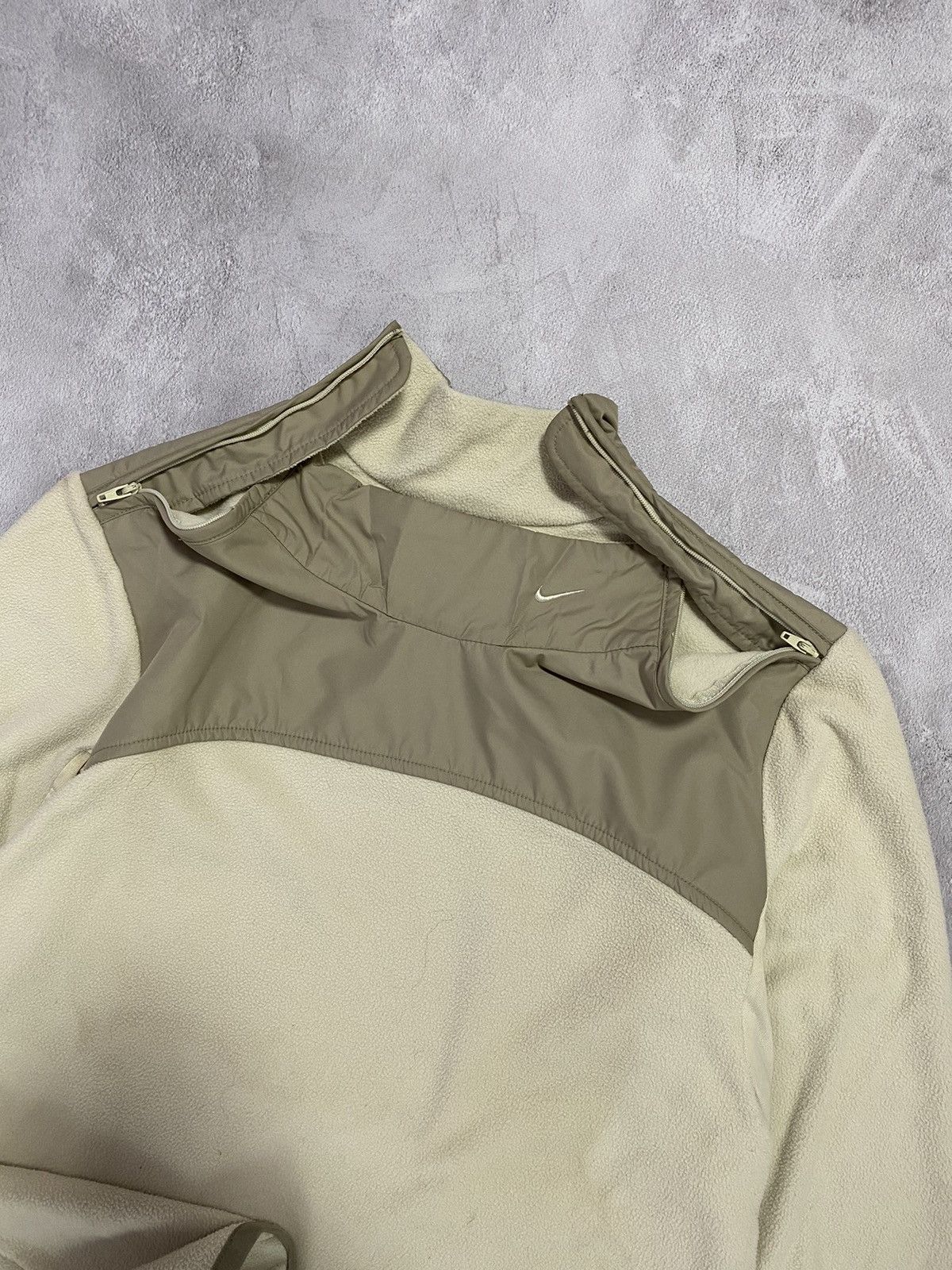 Nike Vintage Sweater Zip 1/4 Swoosh FLEECE SHERPA STYLE 🔥😍🔥 Size M / US 6-8 / IT 42-44 - 3 Thumbnail