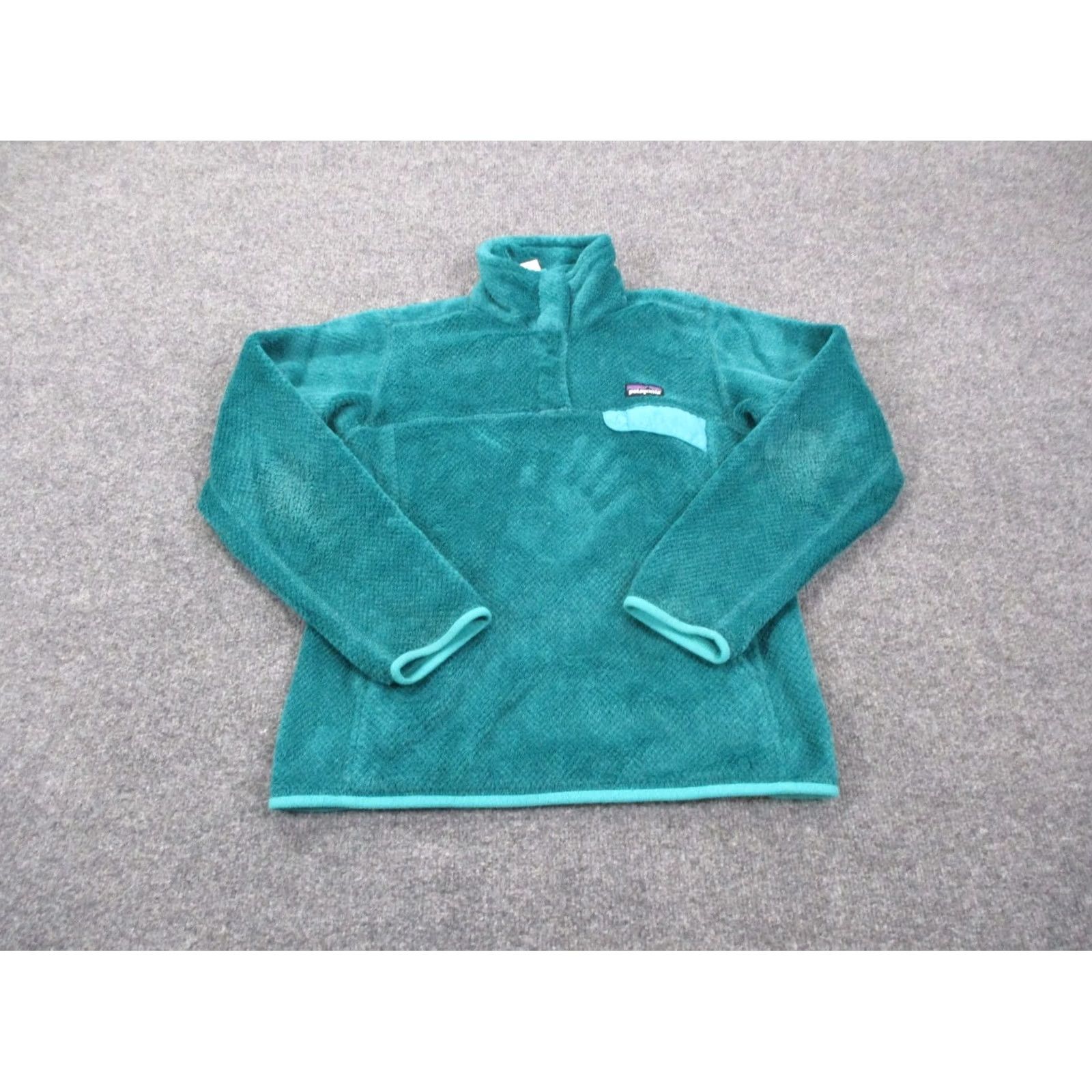 Patagonia Patagonia Jacket Women XS Blue Snap Windbreaker Outdoor Active Lightweight Windproof Regular Logo 90s Style Mens Womens Size XS / US 0-2 / IT 36-38 - 2 Thumbnail