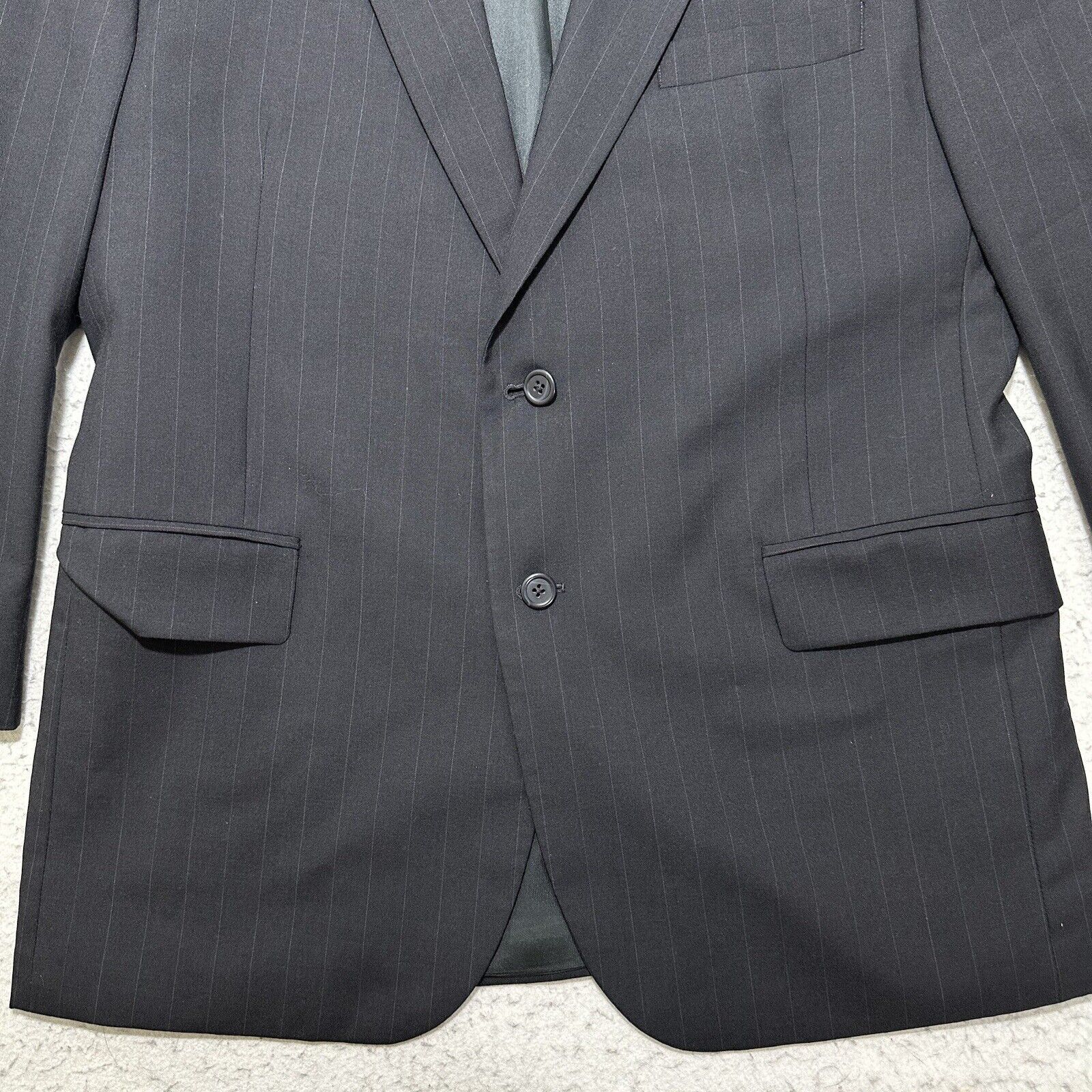 Jos. A. Bank Jos. A. Bank 42S 100% Wool Suit Jacket Dark Gray Coat Size 42S - 3 Thumbnail