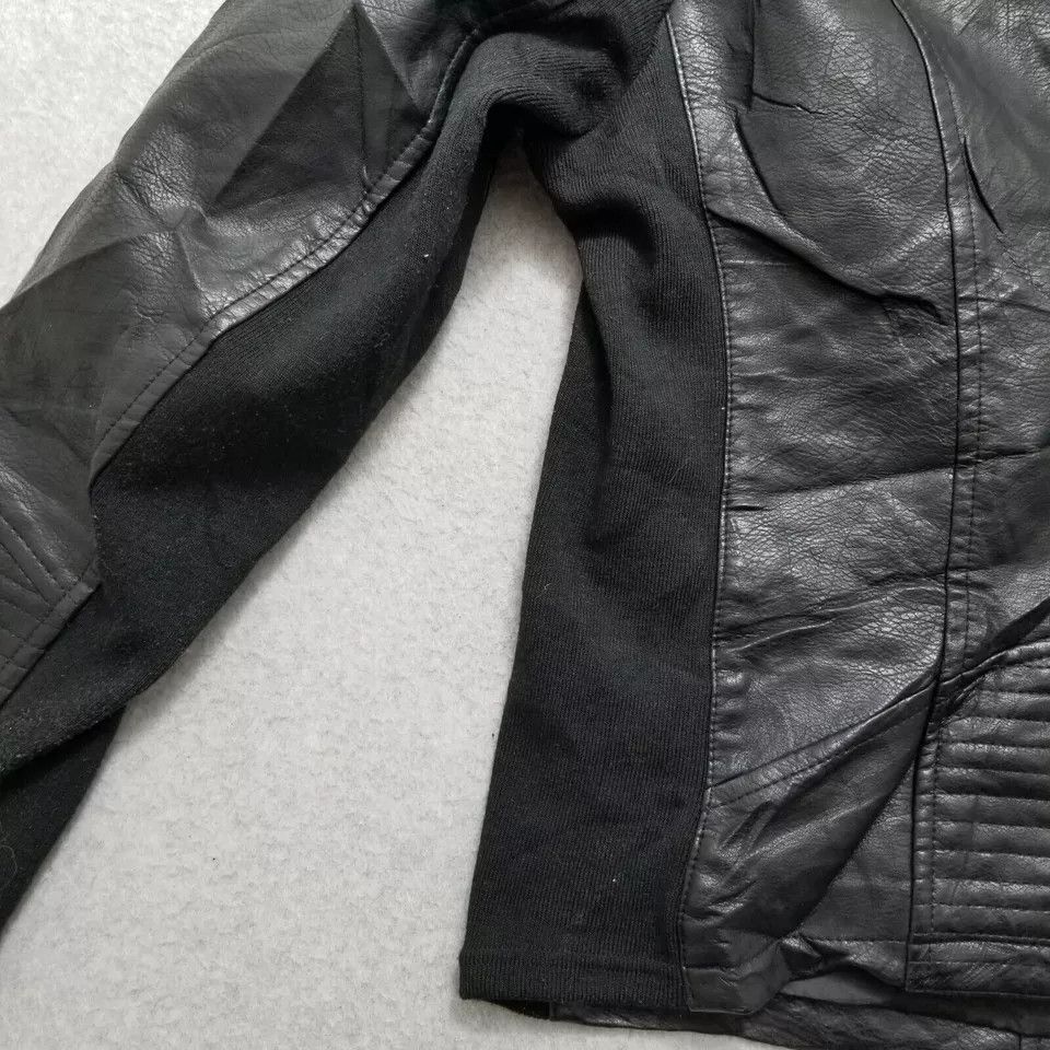 Torrid Torrid Jacket Womens 2 Black Full Zip Pockets Faux Leather Size XS / US 0-2 / IT 36-38 - 10 Thumbnail