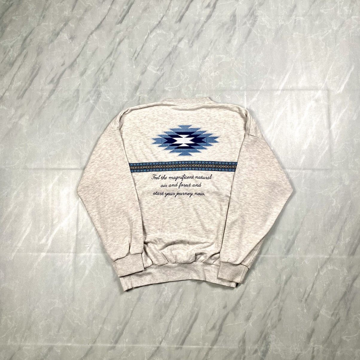Japanese Brand Vintage Denifits Japan Navajo Big Logo Crewneck Size US XL / EU 56 / 4 - 1 Thumbnail