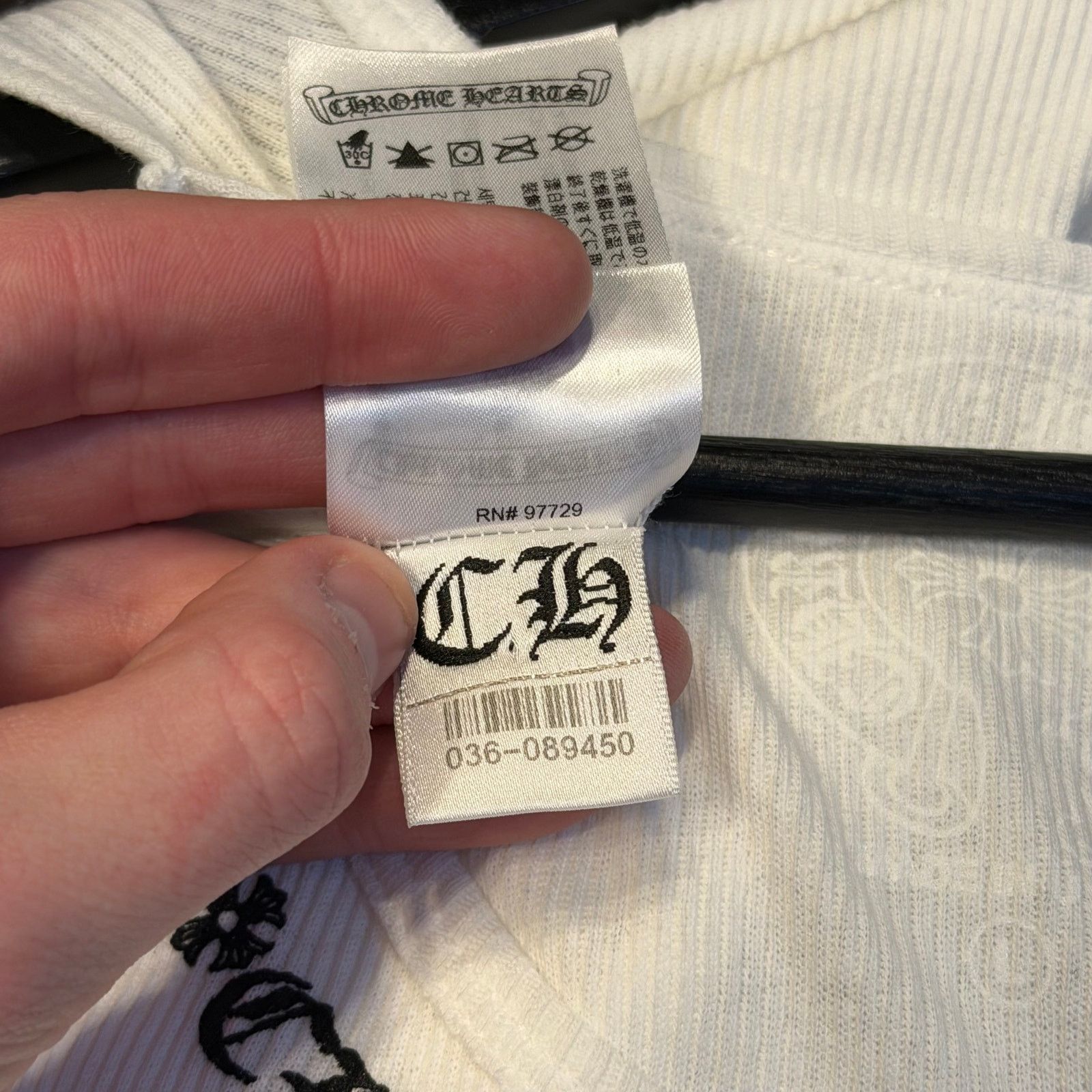 Chrome Hearts Chrome Hearts Scroll Logo Tank Top Size L / US 10 / IT 46 - 7 Thumbnail
